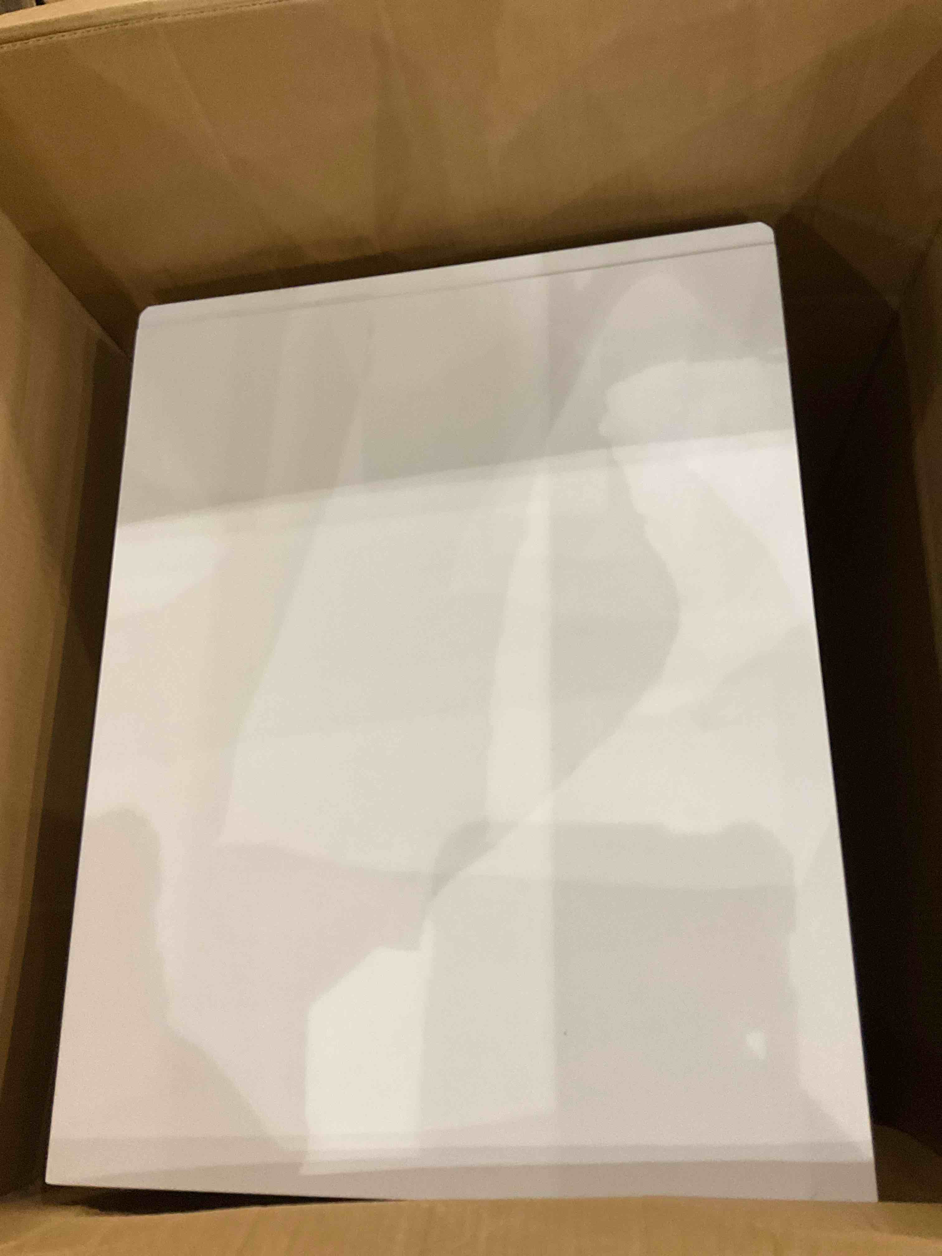 Vagusicc Nightstand with Charging Station, Bedside Table , End Table Side Table with 2 Fabric Drawers for Bedroom, Living Room, White