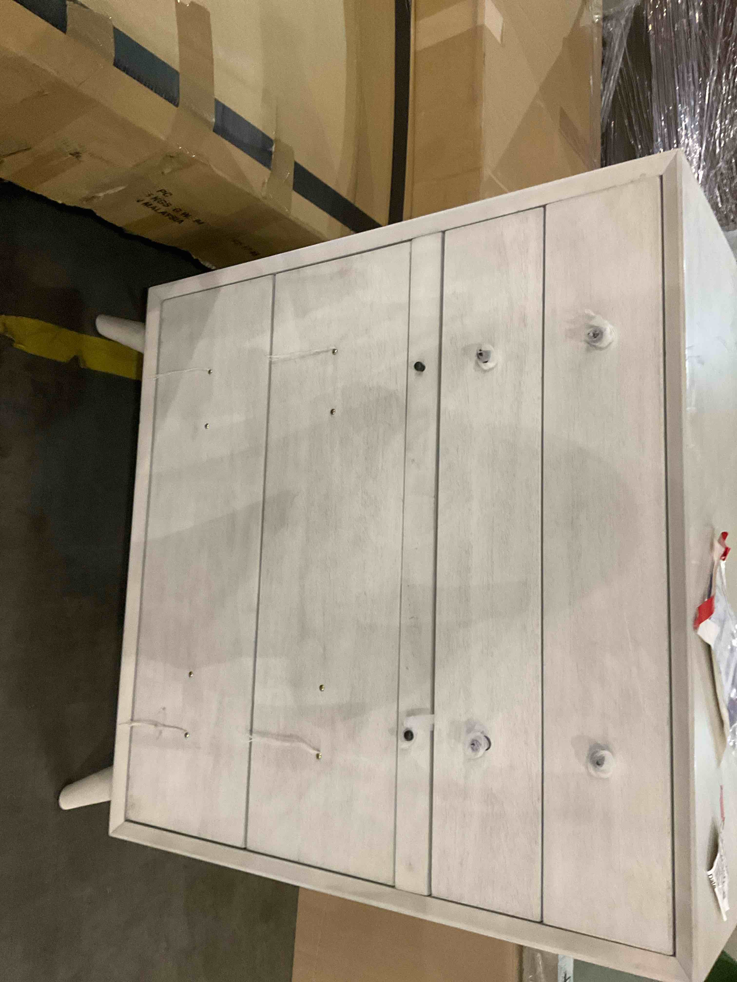 white 5 drawer dresser