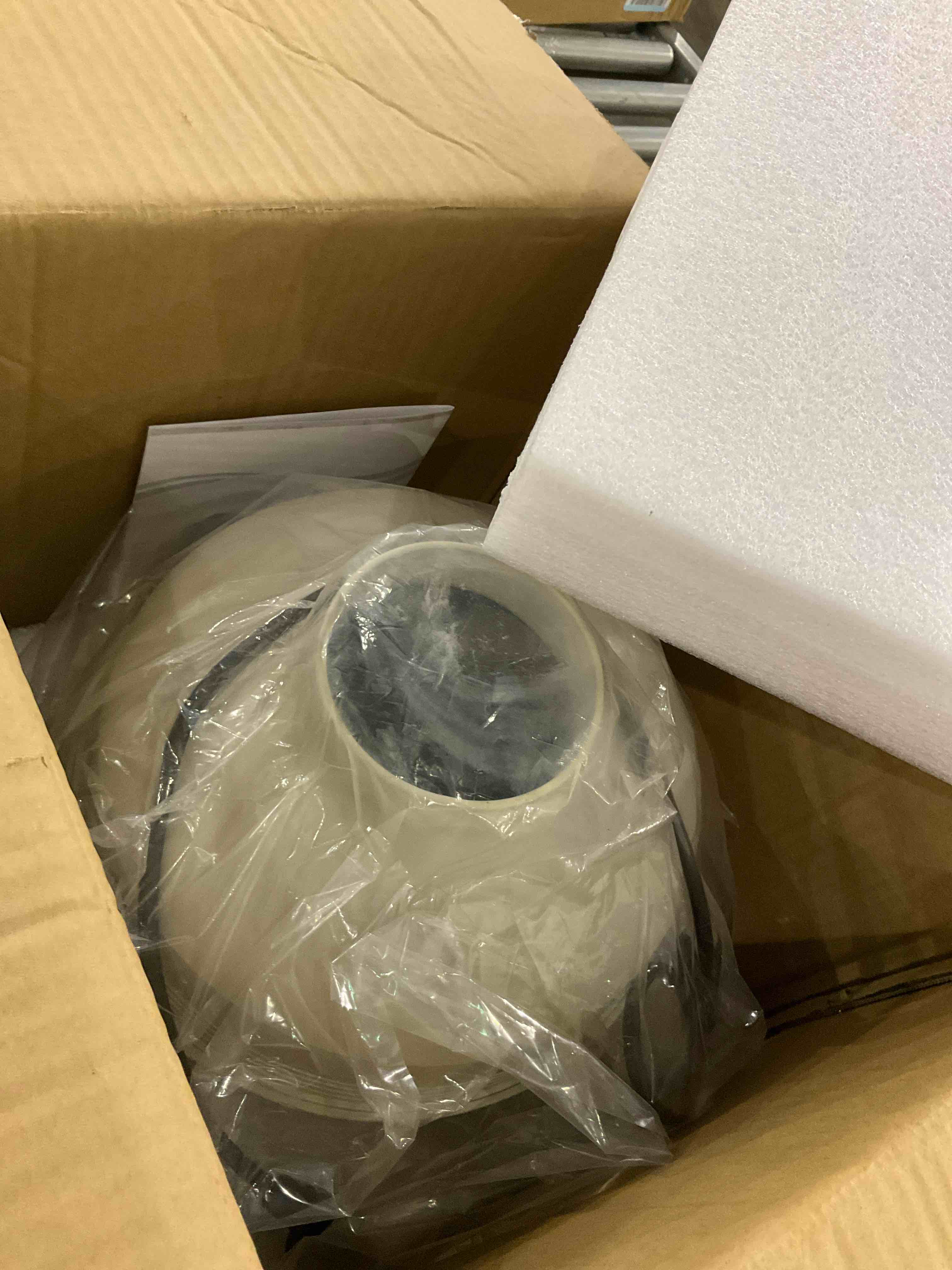 6 inch 420 CFM Radon Mitigation System Inline Duct Fan, IP67 Waterproof