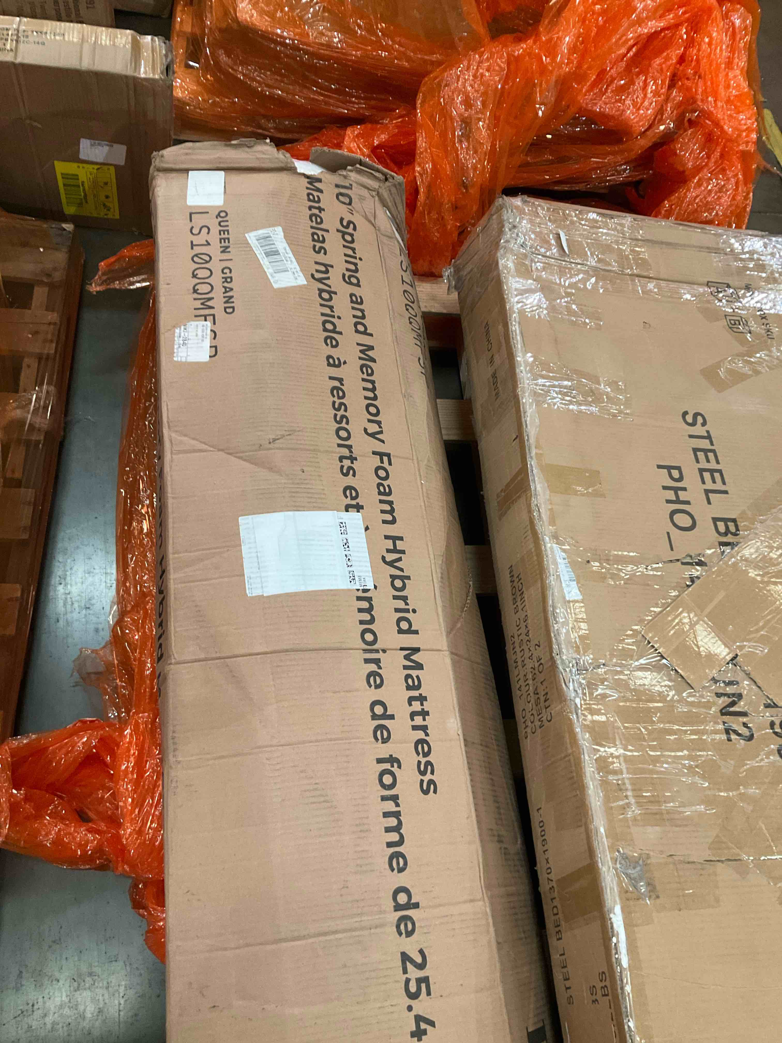 10” Spring and  memory foam hybrid mattress