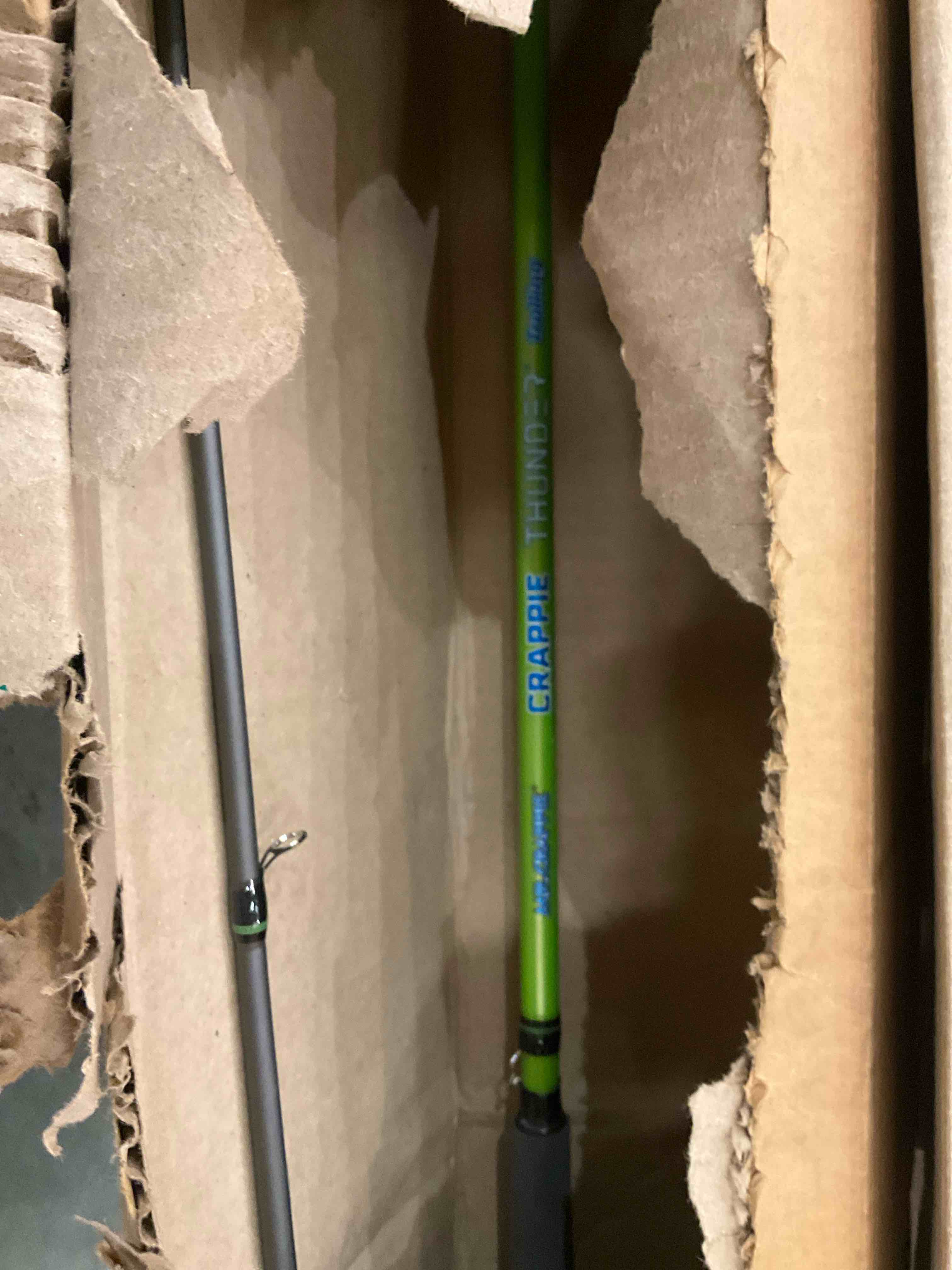 Spin fishing rod