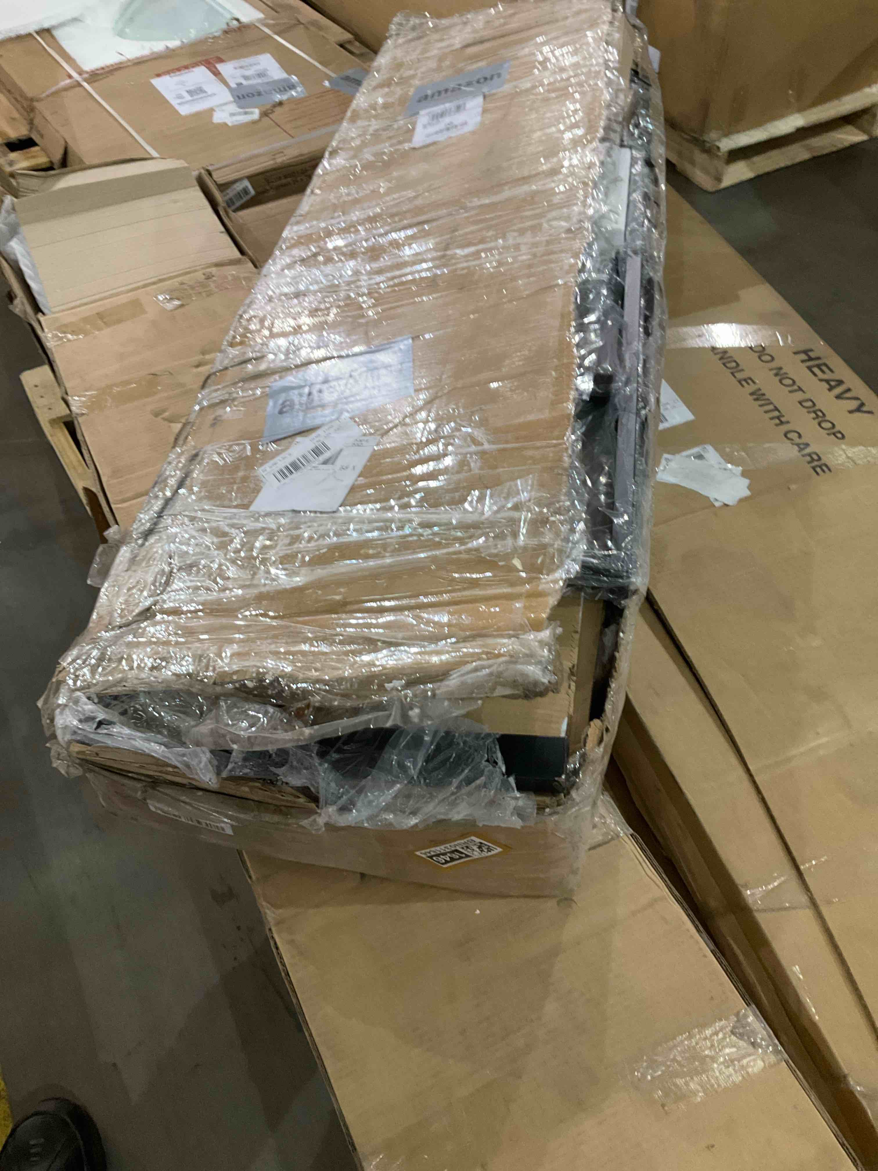 incomplete, queen bed frame parts