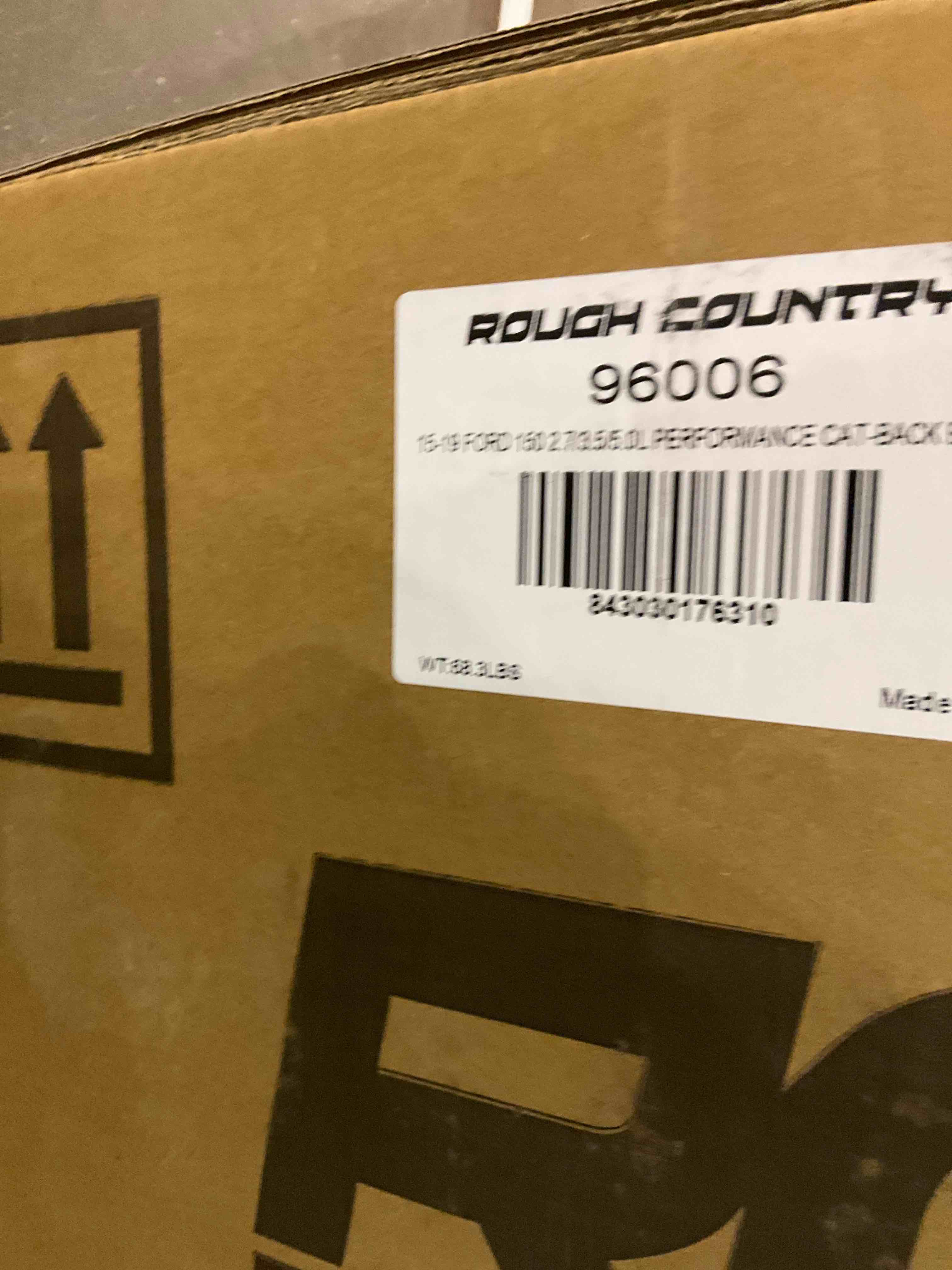 Rough country Performance catback exaust