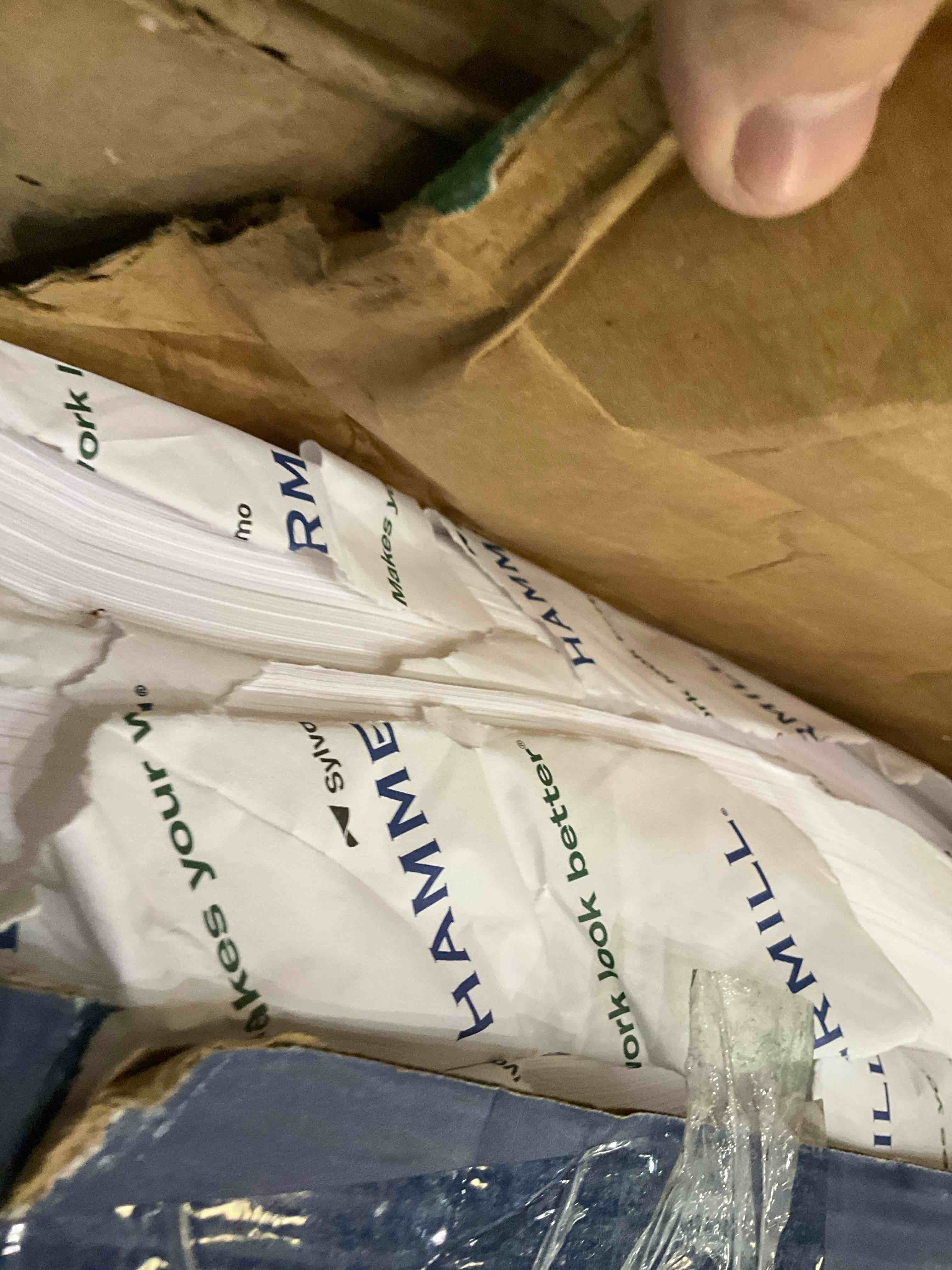 hammer-mill blank paper 