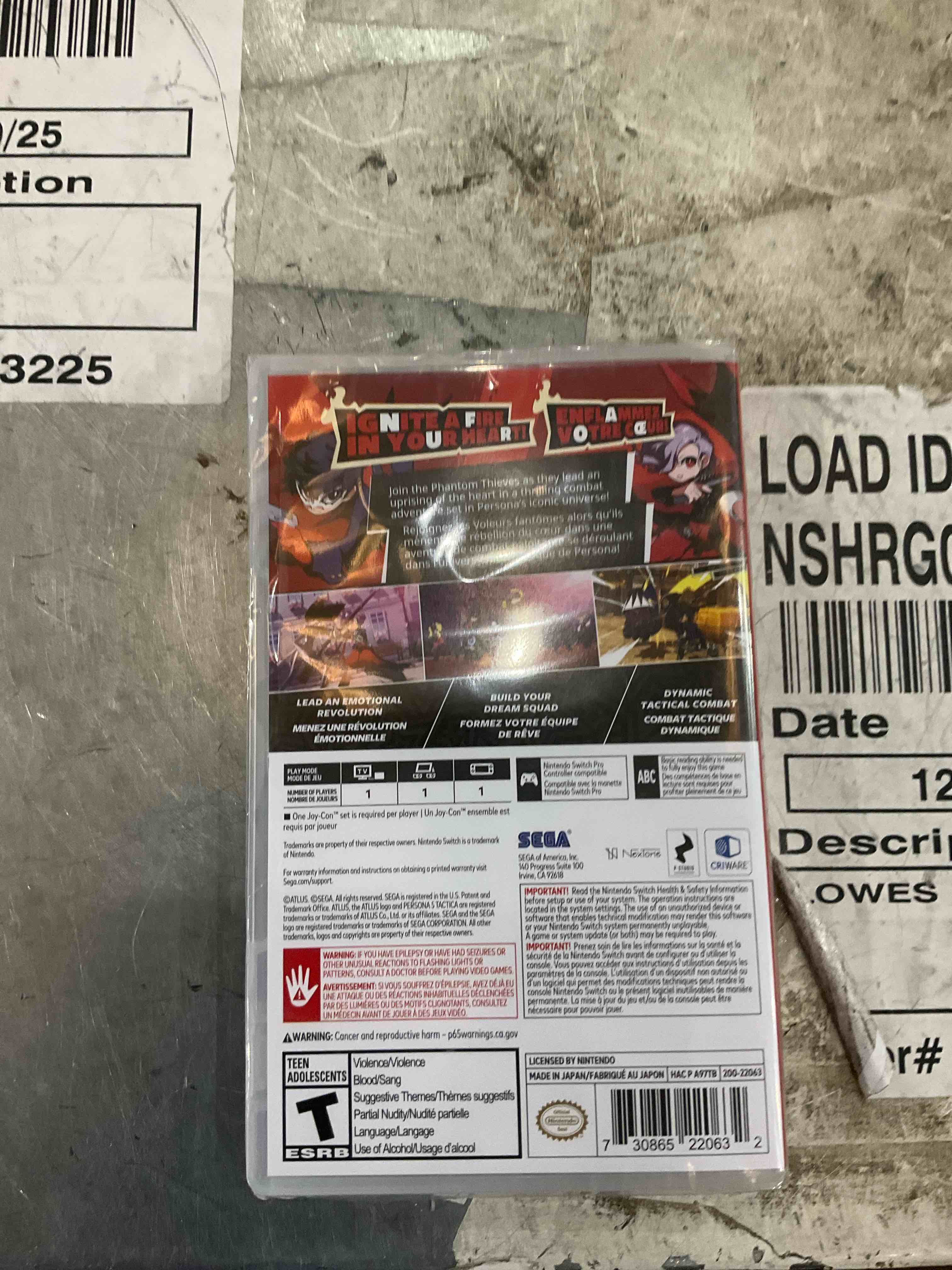 Persona 5 Tactica - Nintendo Switch