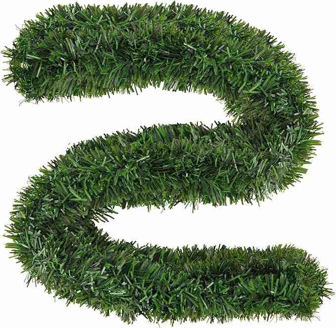 50ft green garland 