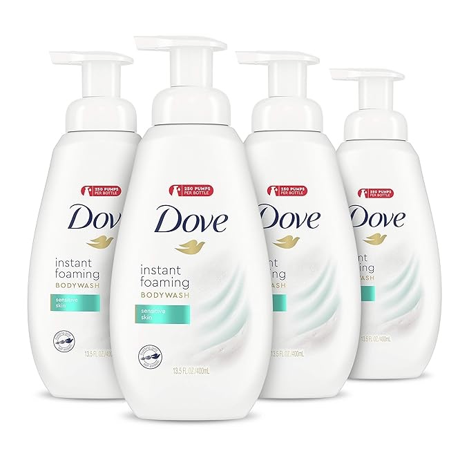dove foaming body wash