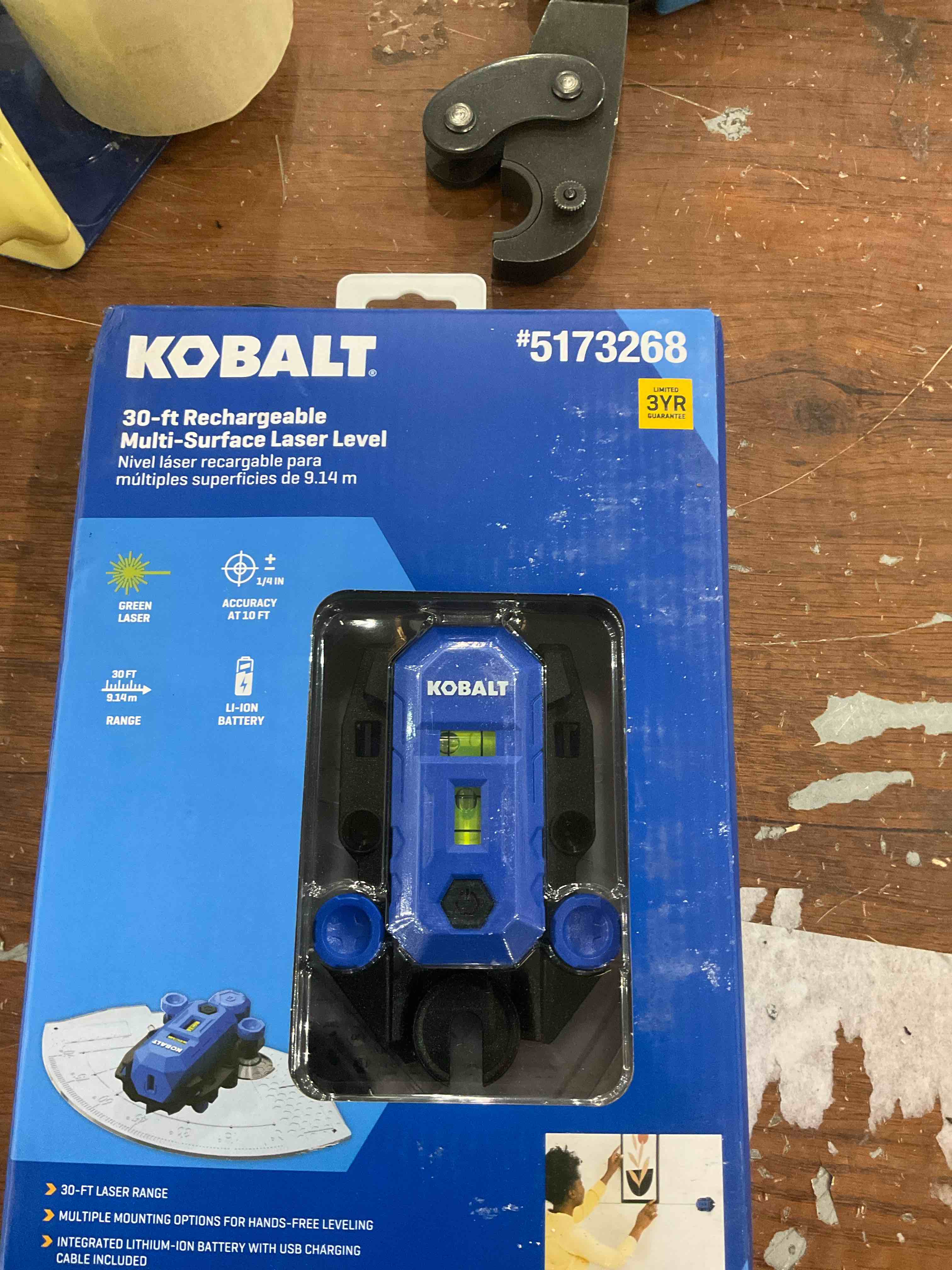 Multi surface laser level