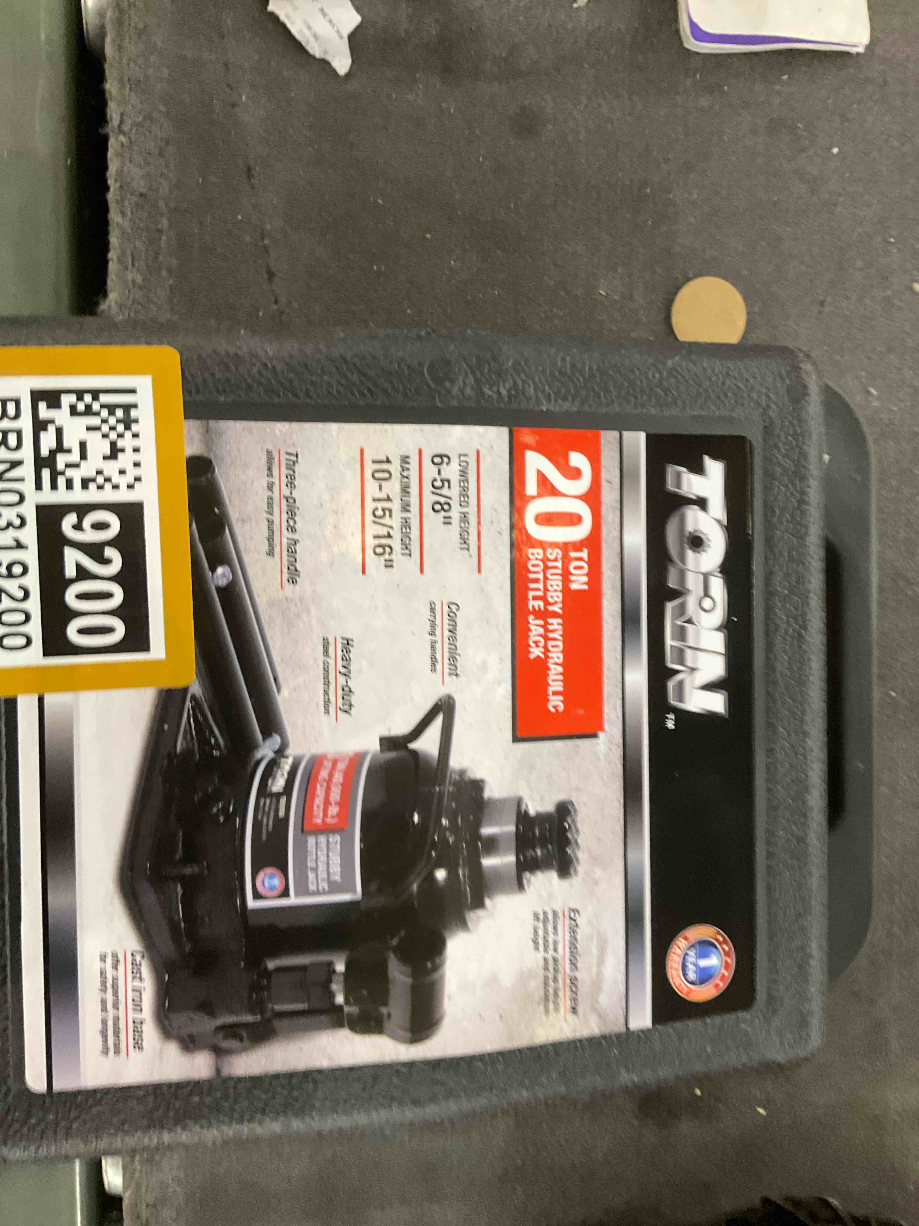 20 ton hydraulic bottle jack