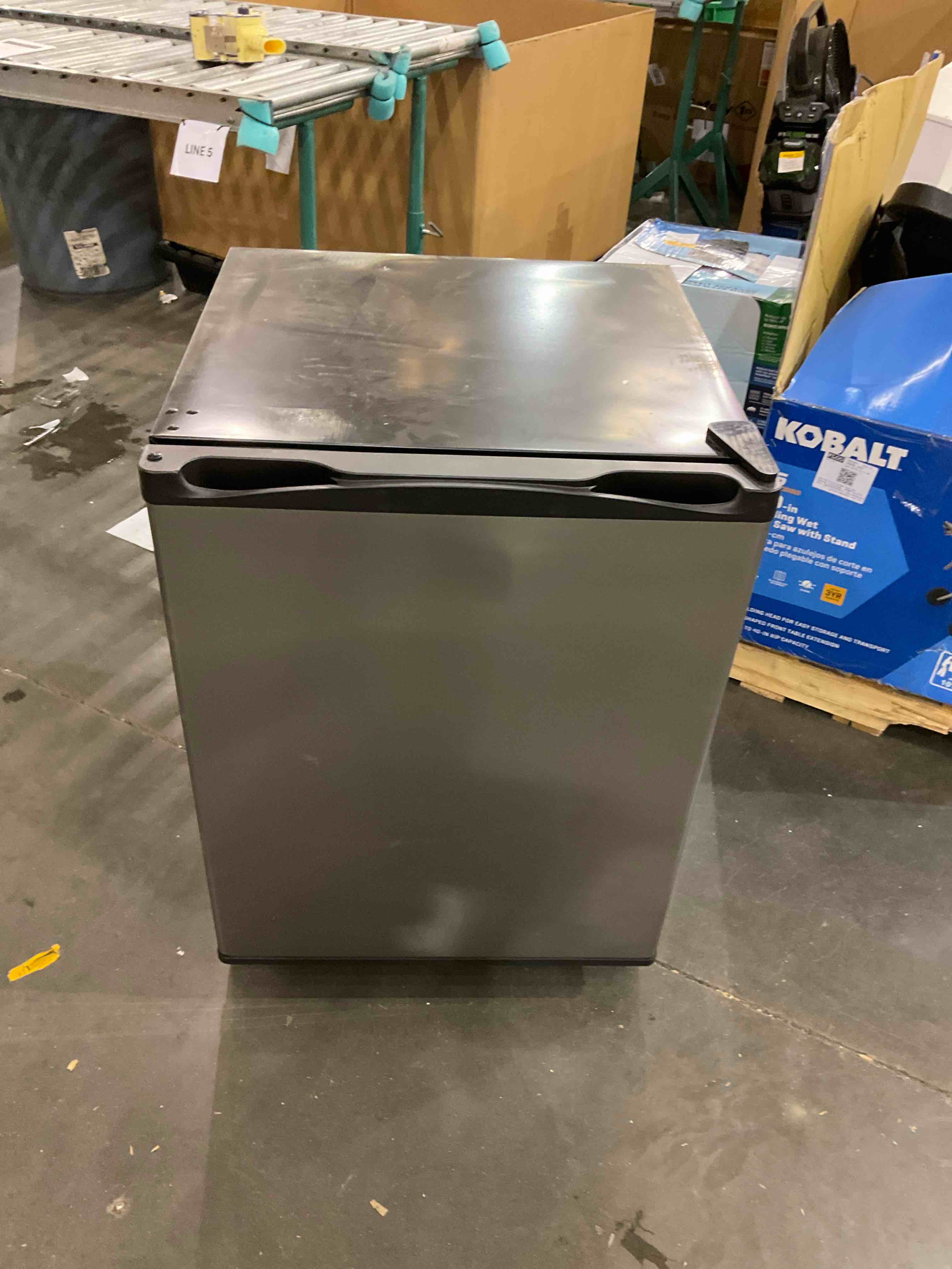 Silver Mist Compact Refrigerator NOB