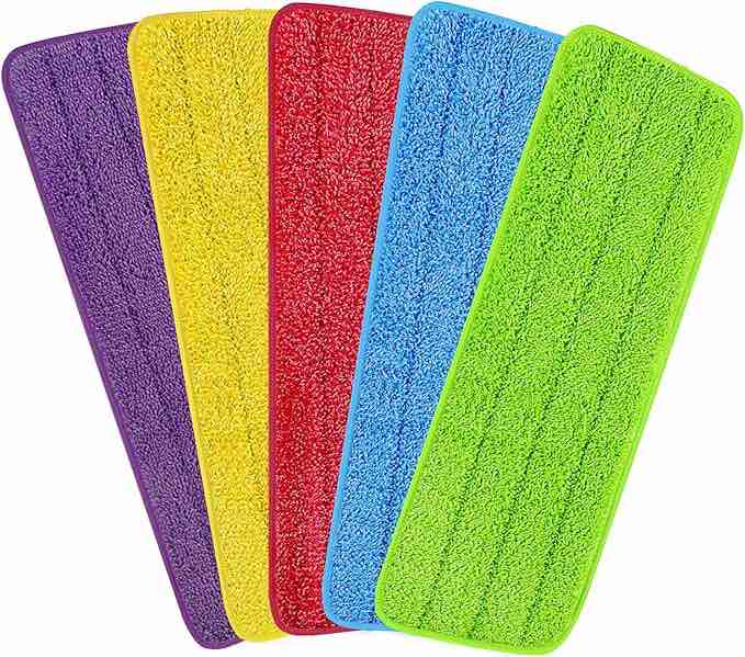 Mop Pads Multi Color 
