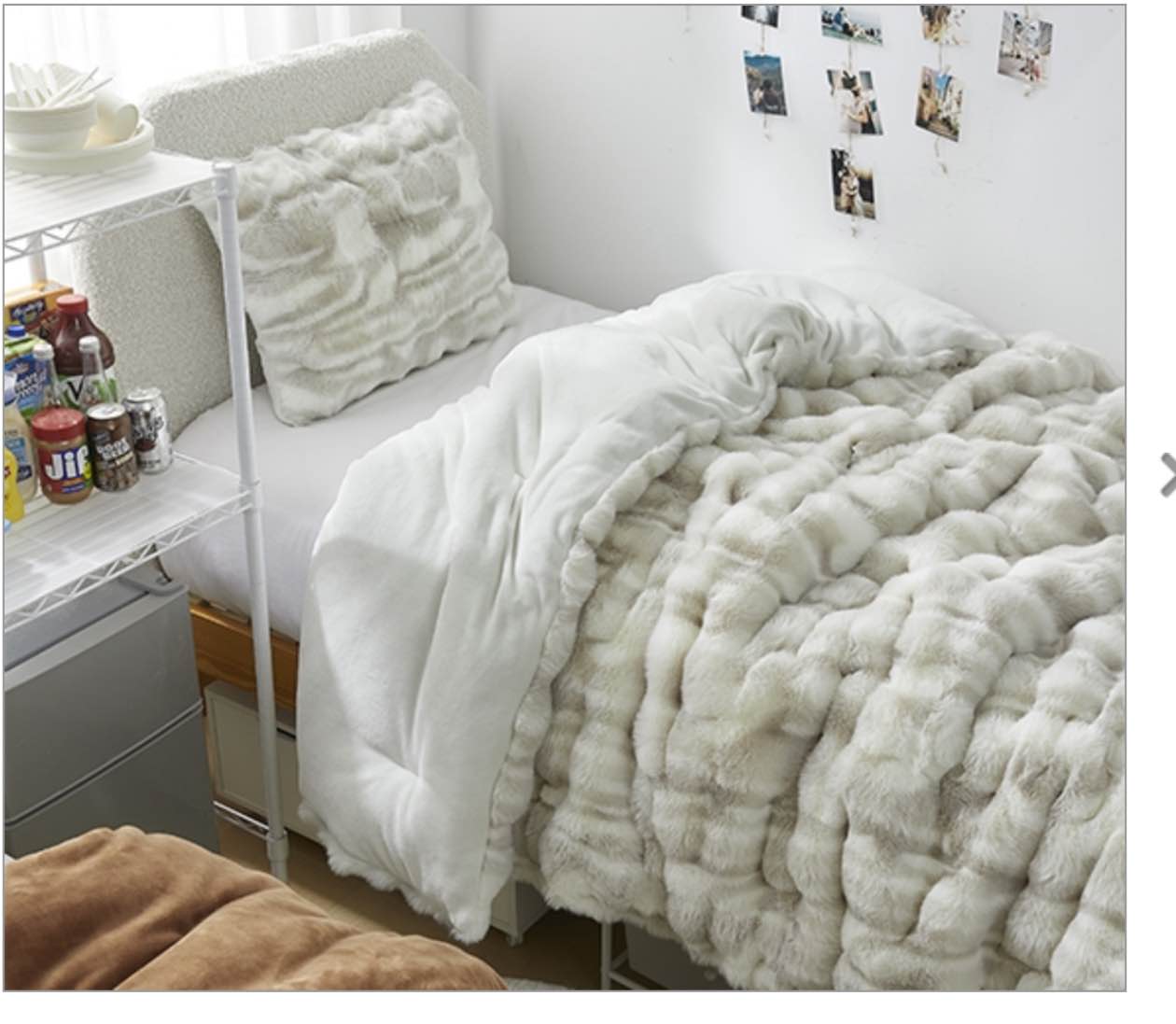 Oh Deer - Coma Inducer® Twin Comforter Set - White-Tailed Gray