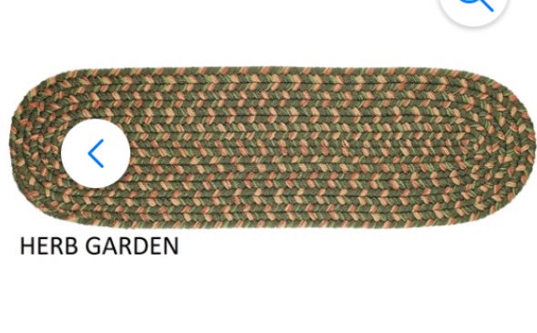 Rhoda rug Accessories  Custom crafted reversible flat Braid ( pack of 4 ) 