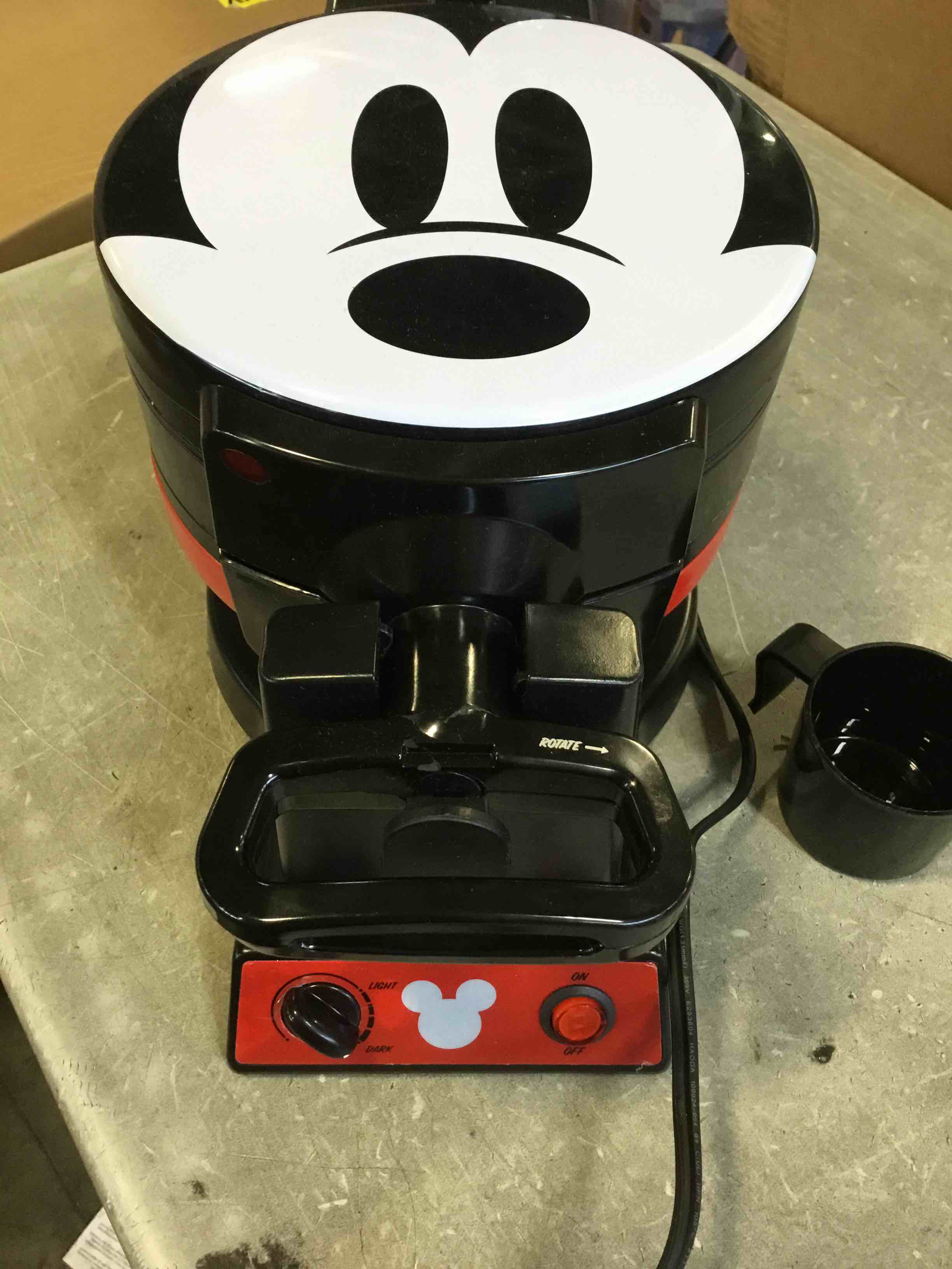 Disney's Mickey Mouse 90th Anniversary Double Flip Waffle Maker