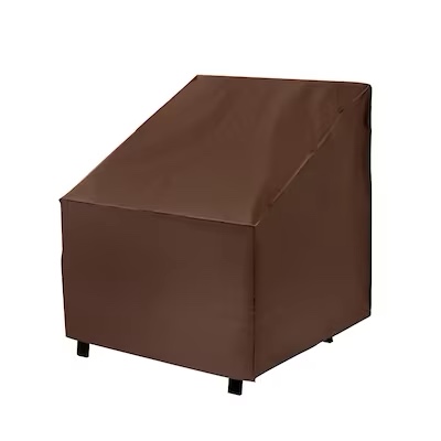 Style Selections Premium Brown Polyester Patio Furniture Cover For Oversized Chair