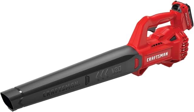 CRAFTSMAN 90 MPH V20 20-Volt Max Lithium Ion Cordless Electric Leaf Blower (Battery Included)