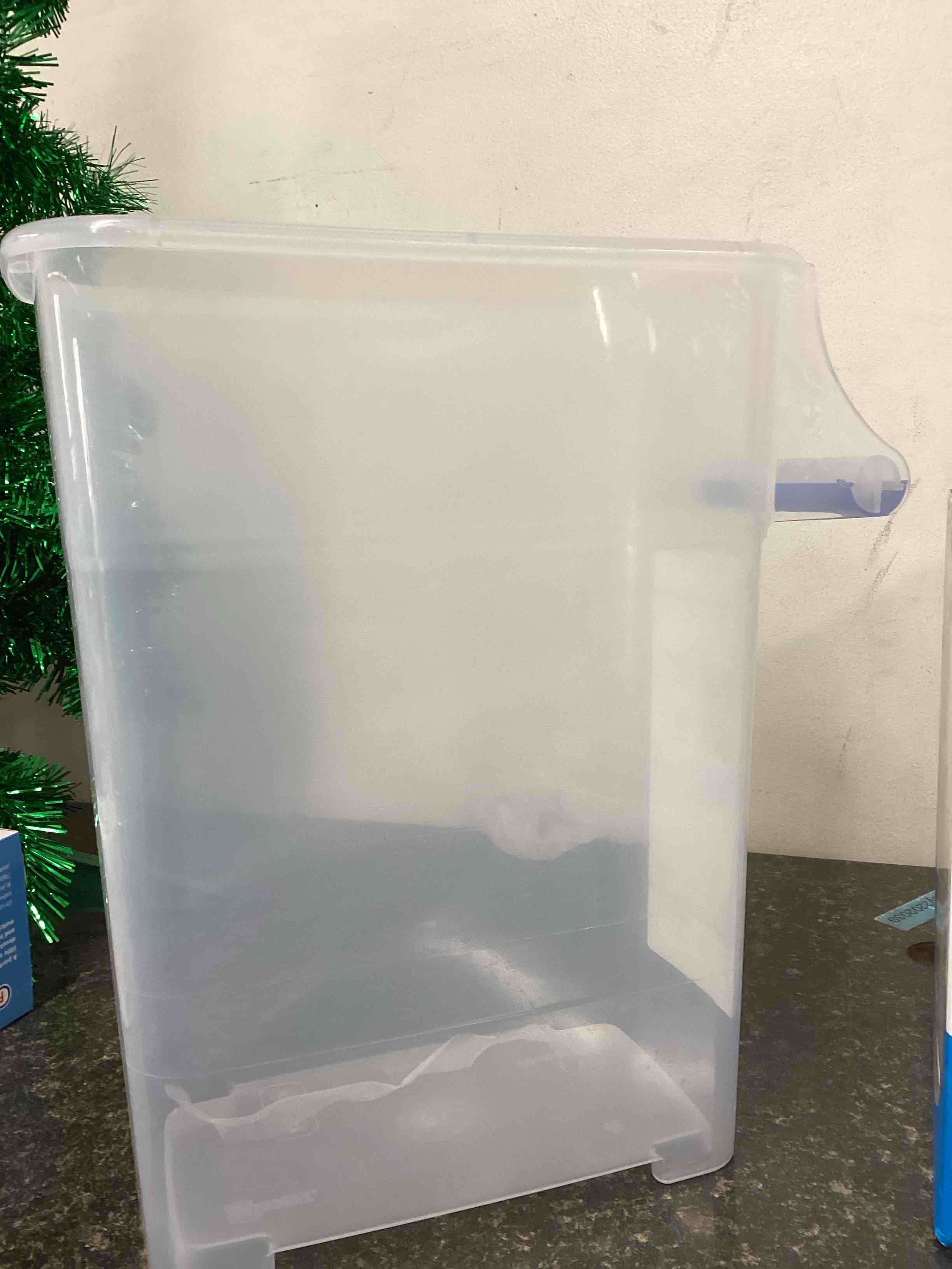 Broil King 66900 Pellet Storage Bin, Black, Clear