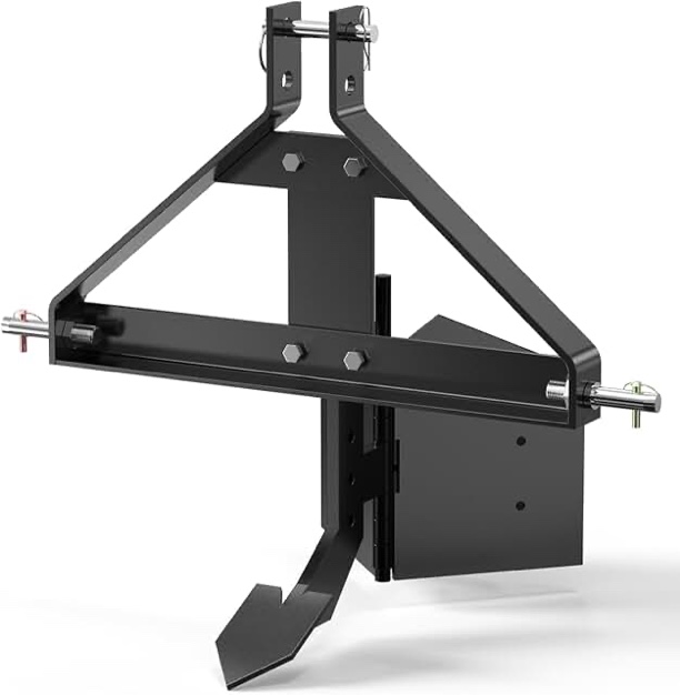 Garvee Middle Buster for Category 1, Heavy Duty Middle Buster Plow 3 Point Hitch Tractors Steel Furrowing Plow, Mechanical Plowing(Include 1 Ditch Blade,2Pices Plow Blade)