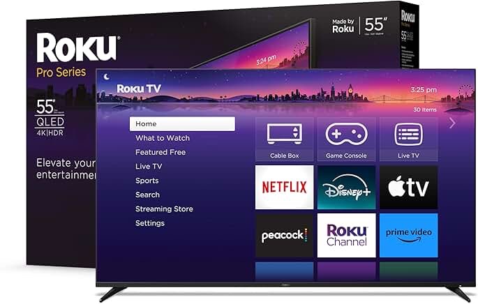 Roku - 55" Class Select Series 4K Smart RokuTV