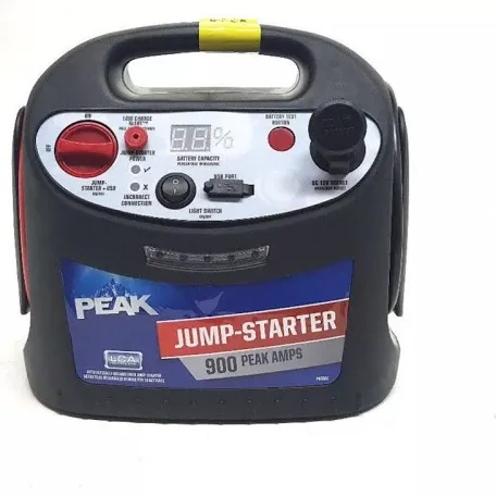 JUMP-STARTER WITH INFLATOR 900 PEAK AMPS 