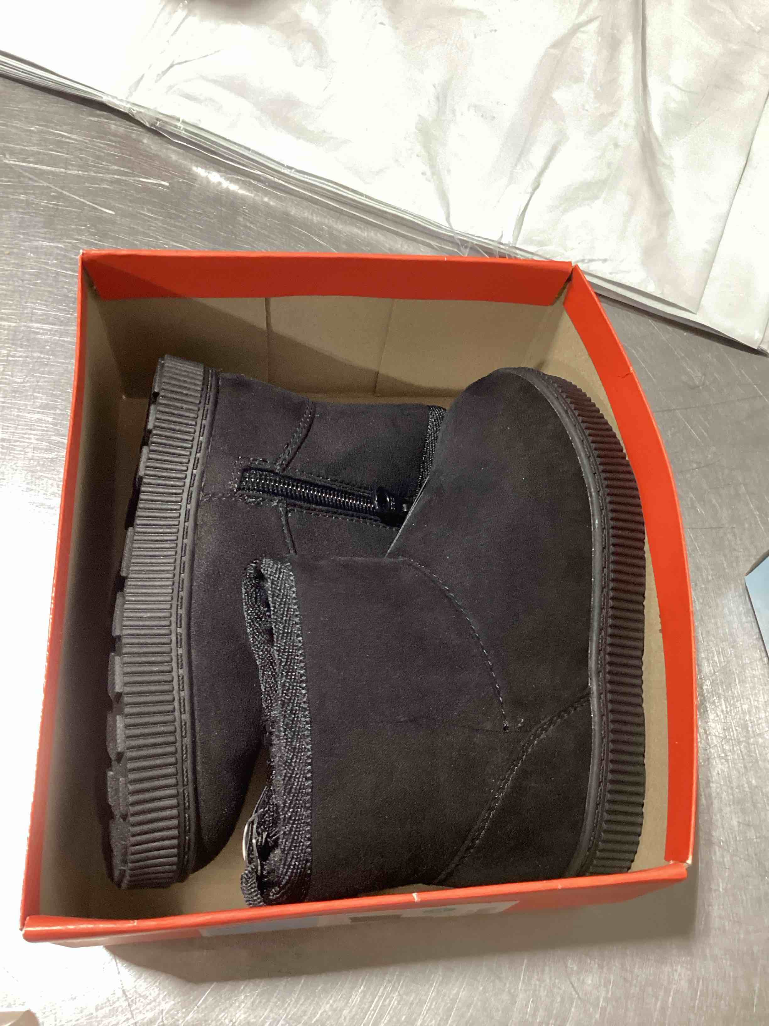 Toddler Arlo Shearling Style Boots - Cat & Jack™ Black 8T