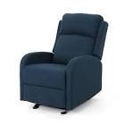 AQILAIMI Home Recliner, Navy Blue 