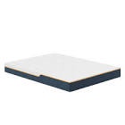 white mattress with blue details m801-10f
