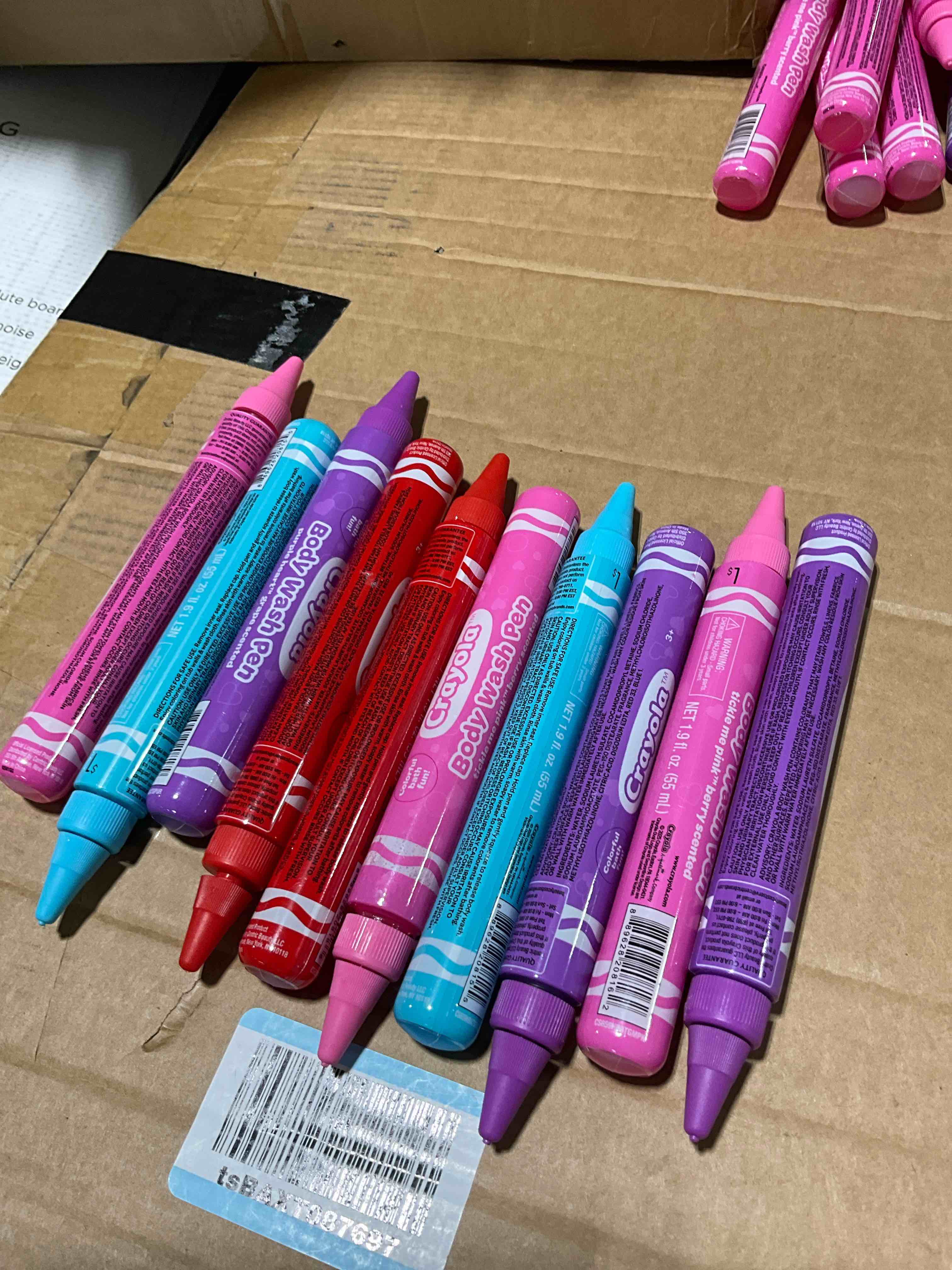 Crayola body wash pen 