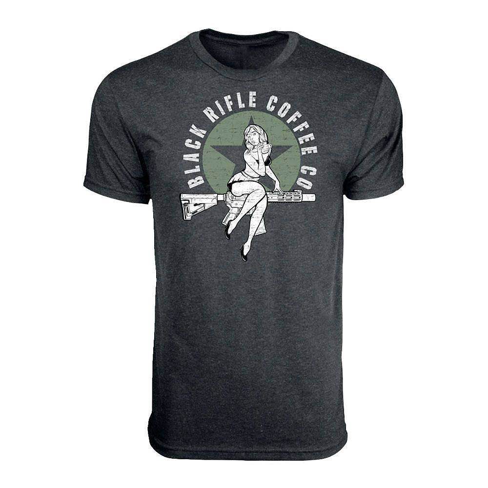 BLACK RIFLE COFFEE COMPANY COFFEE BOMBER T-SHIRT SIZE L 10-100-035 