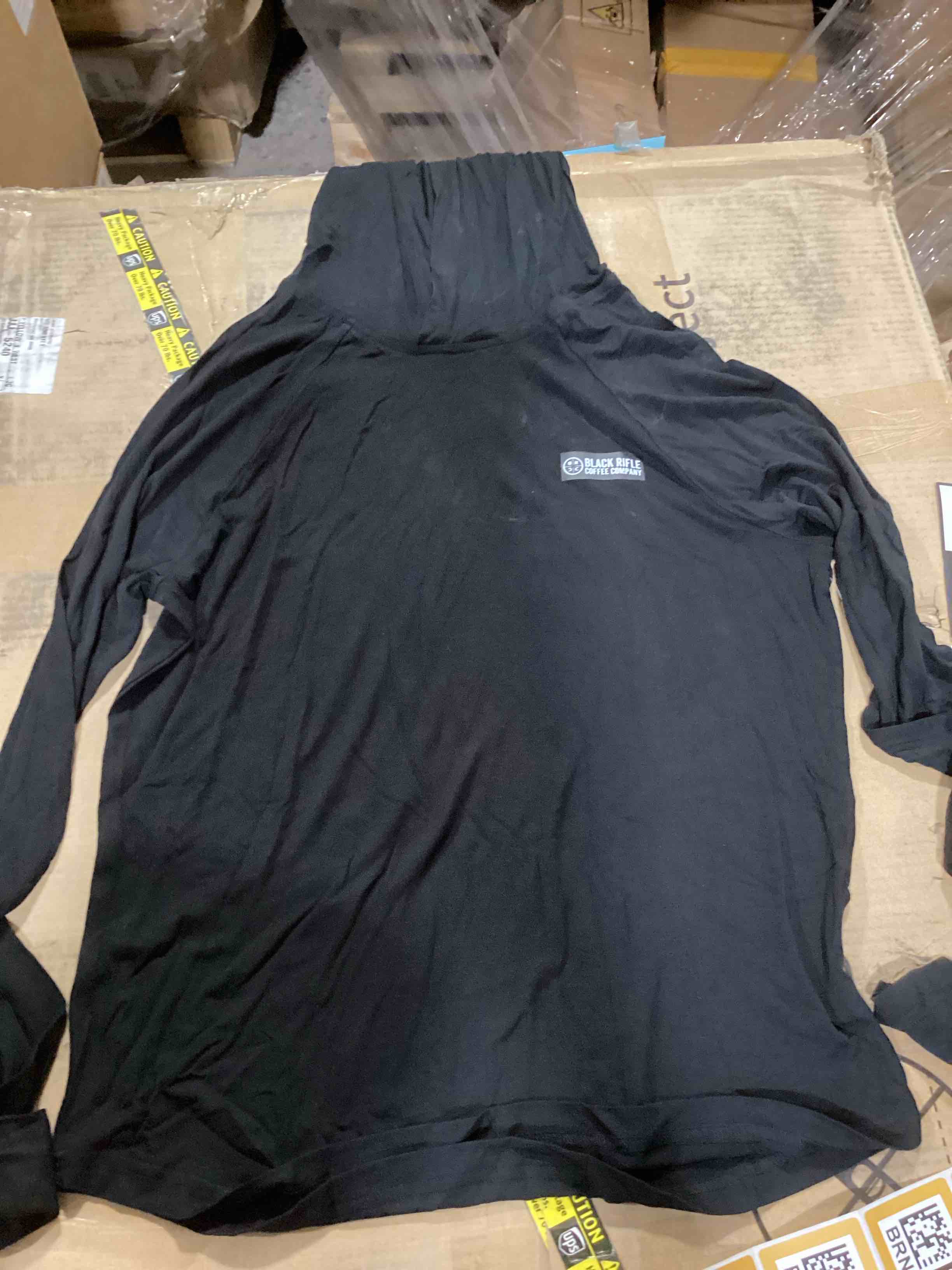 Black Rifle Bamboo UPF Action Hoodie Black Size M