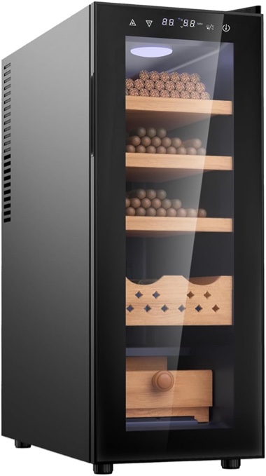 ANis 35l cigars with 3-IN-1 Cooling, Heating & Humidity Control, 200 Counts Capacity Cigar W1625137509