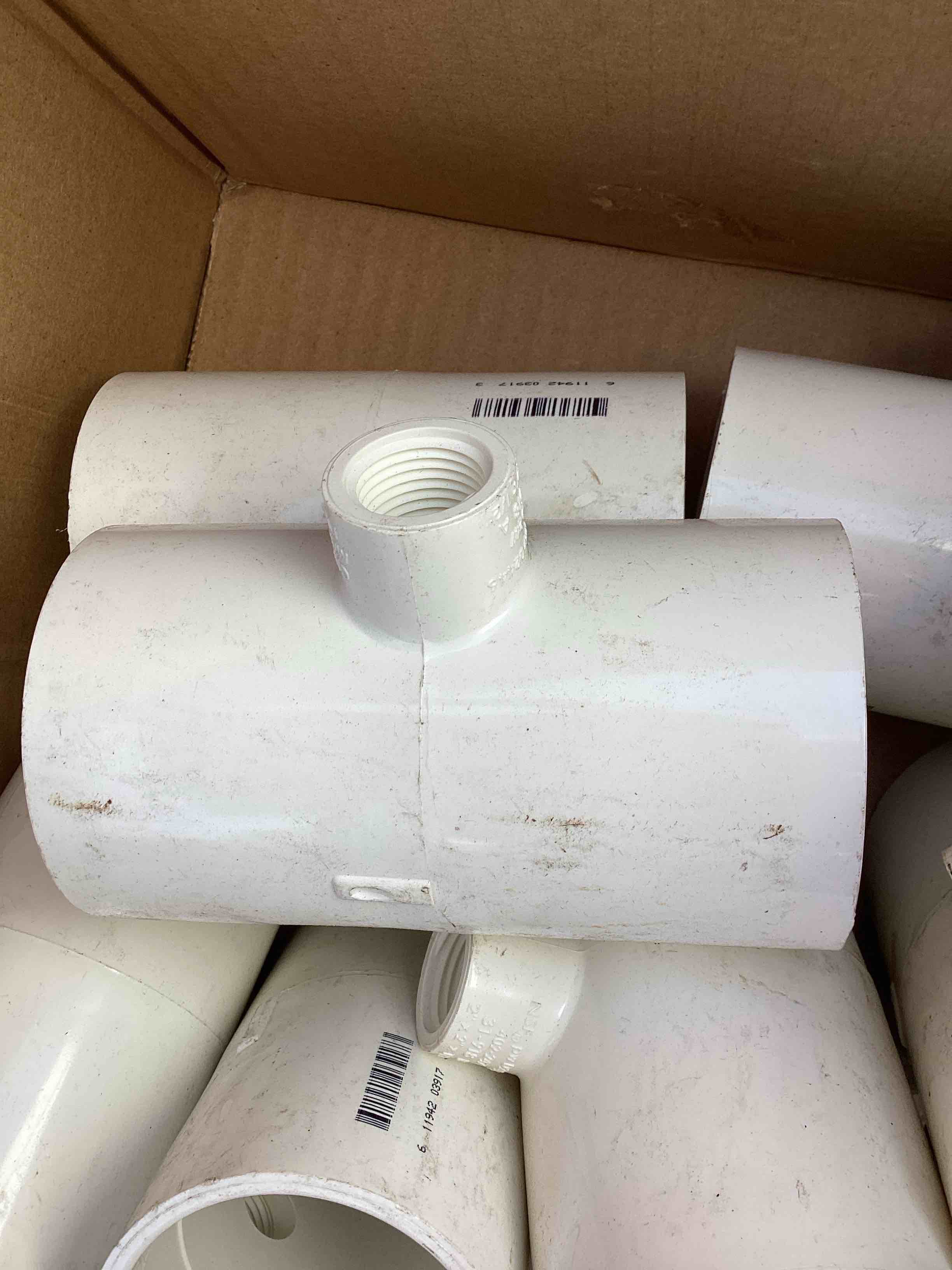 Condition photo showing Good Condition for charlotte pipe & foundry pvc024014900 2 x 0.5 in. pvc 40 tee