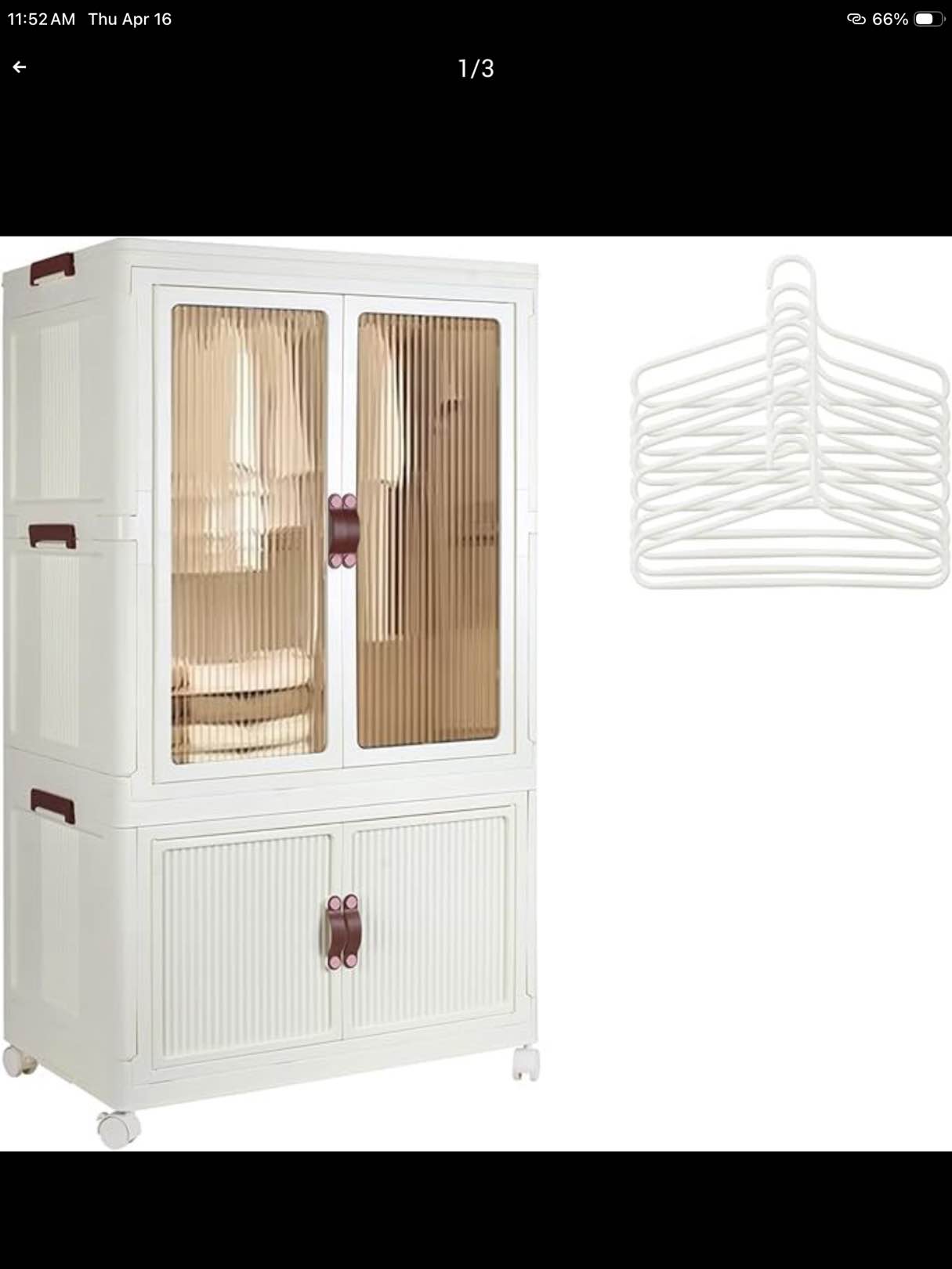 4 tier plastic storage bins with lid 28qt - stackable storage containers with wheels, folding storage