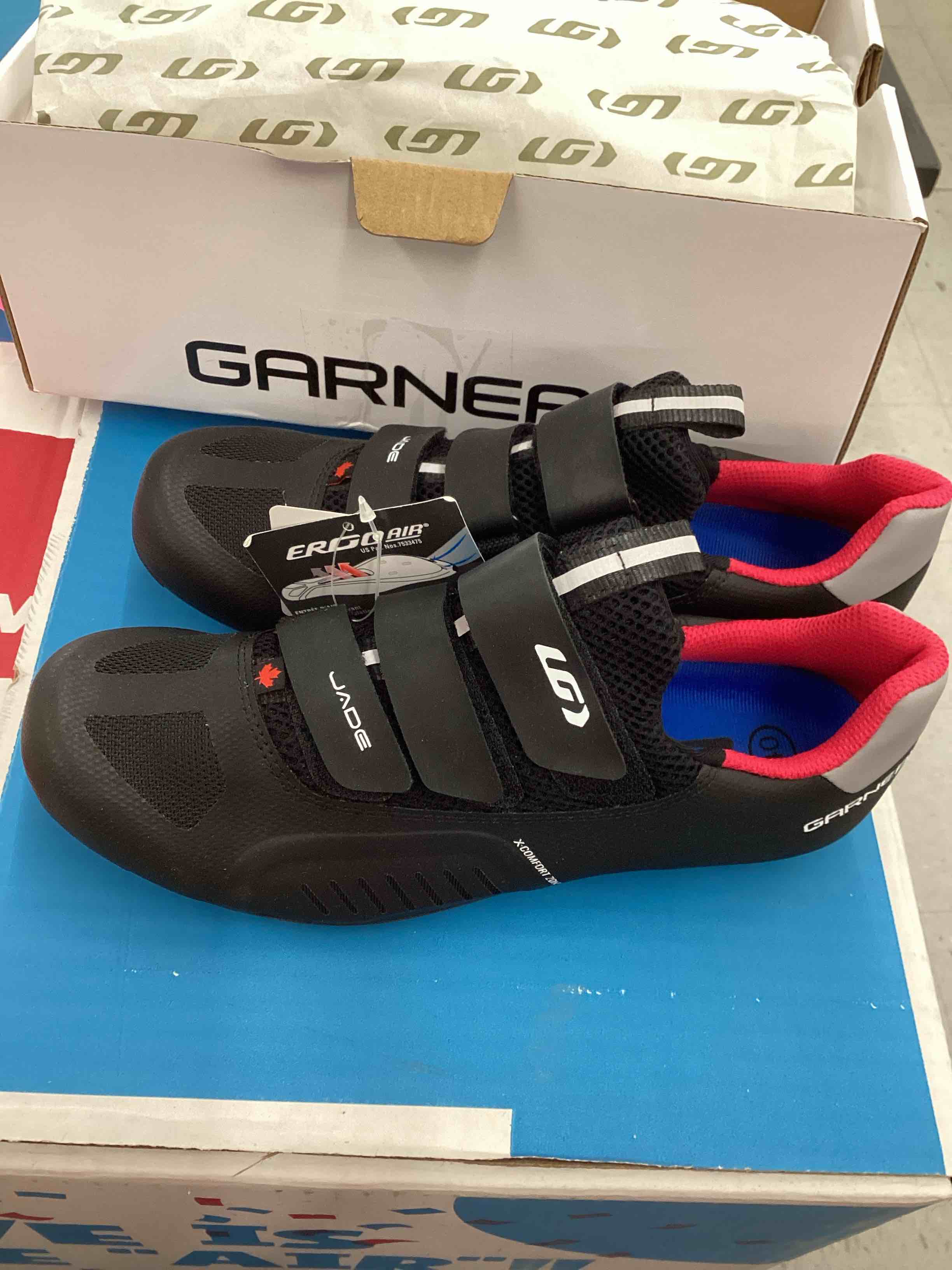 garneau jade xz road shoes - black women s 9