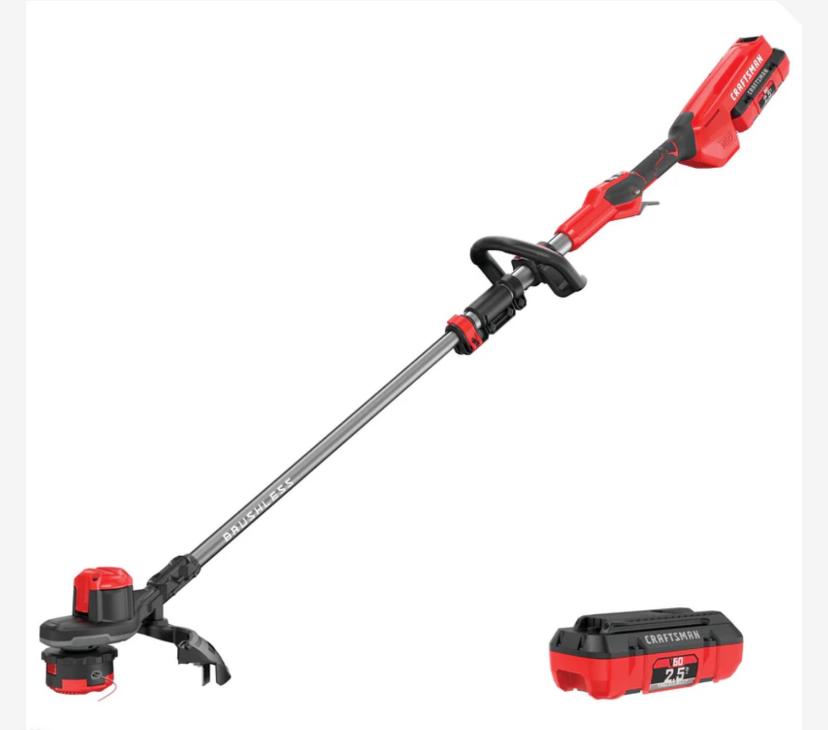 V60* Cordless 15-in Brushless  WEEDWACKER® String Trimmer