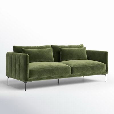 Stunning Green Velvet Couch
