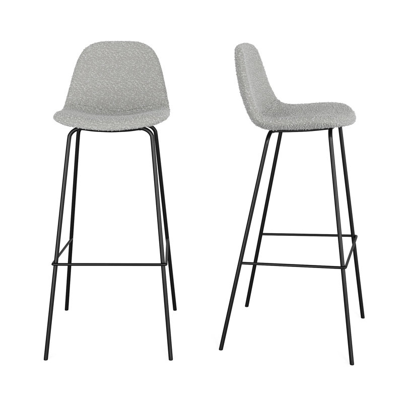  Kody Upholstered Bar & Counter Stool (Set of 2)