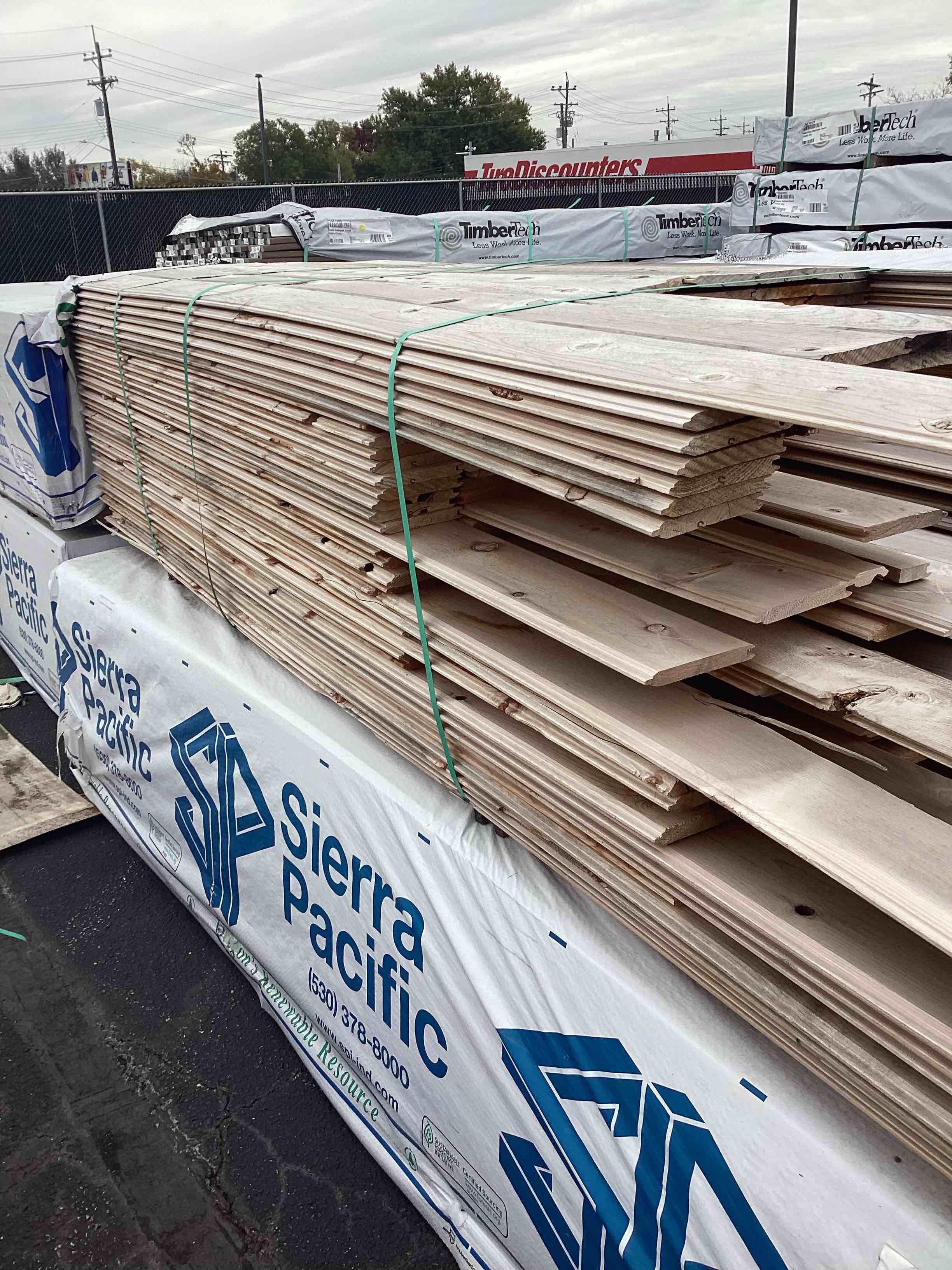 5/4 cedar deck boards 6-10’ lengths