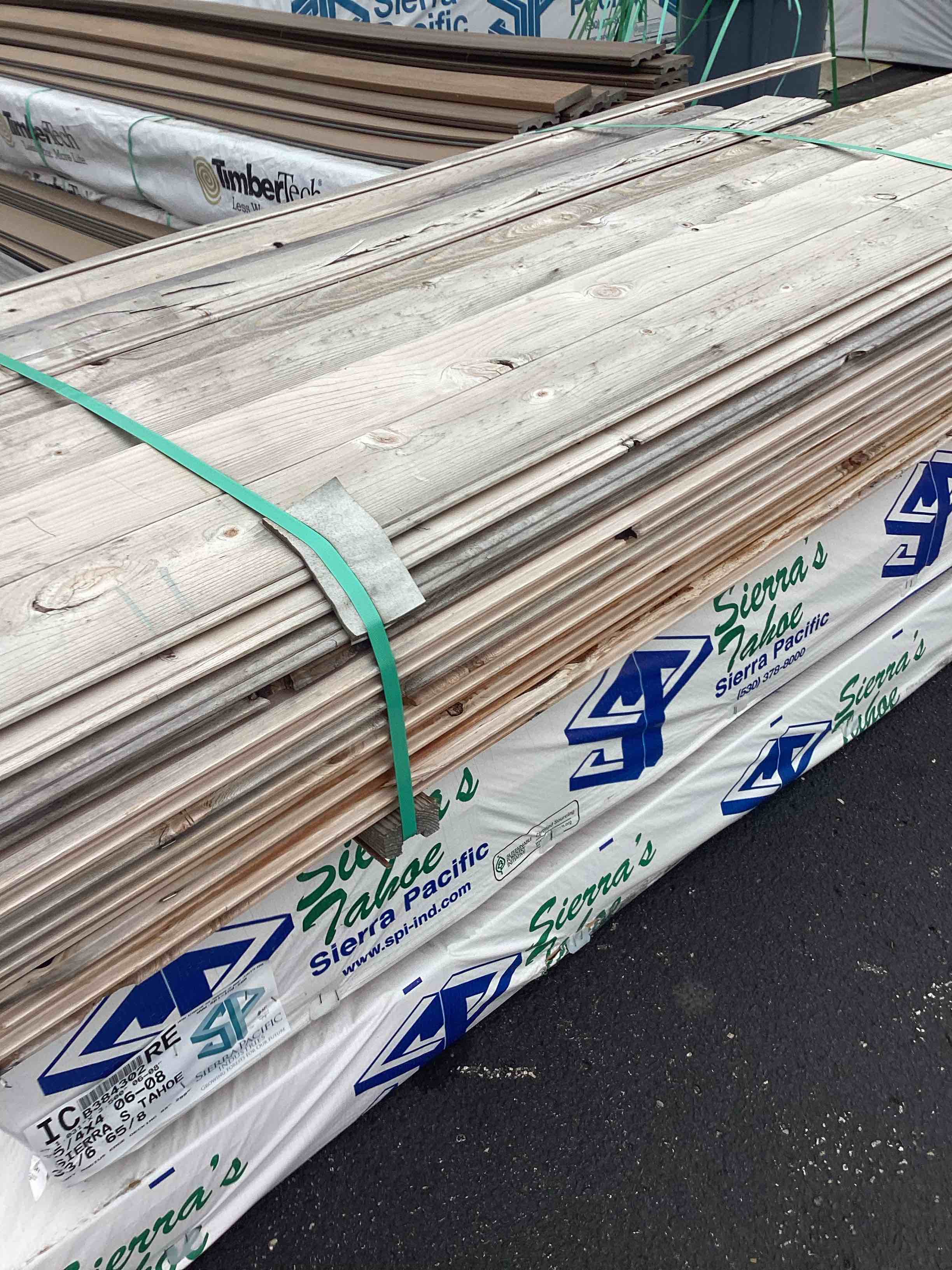 5/4 deck boards 6-8’ length