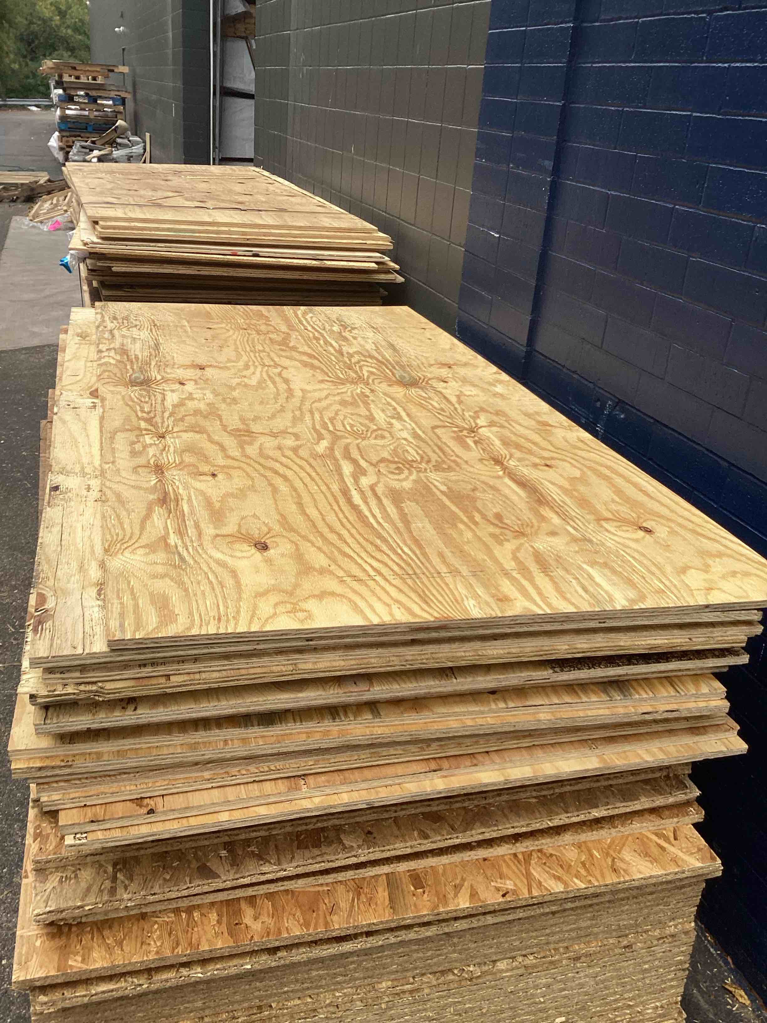 23/32 square edge plywood 4x8