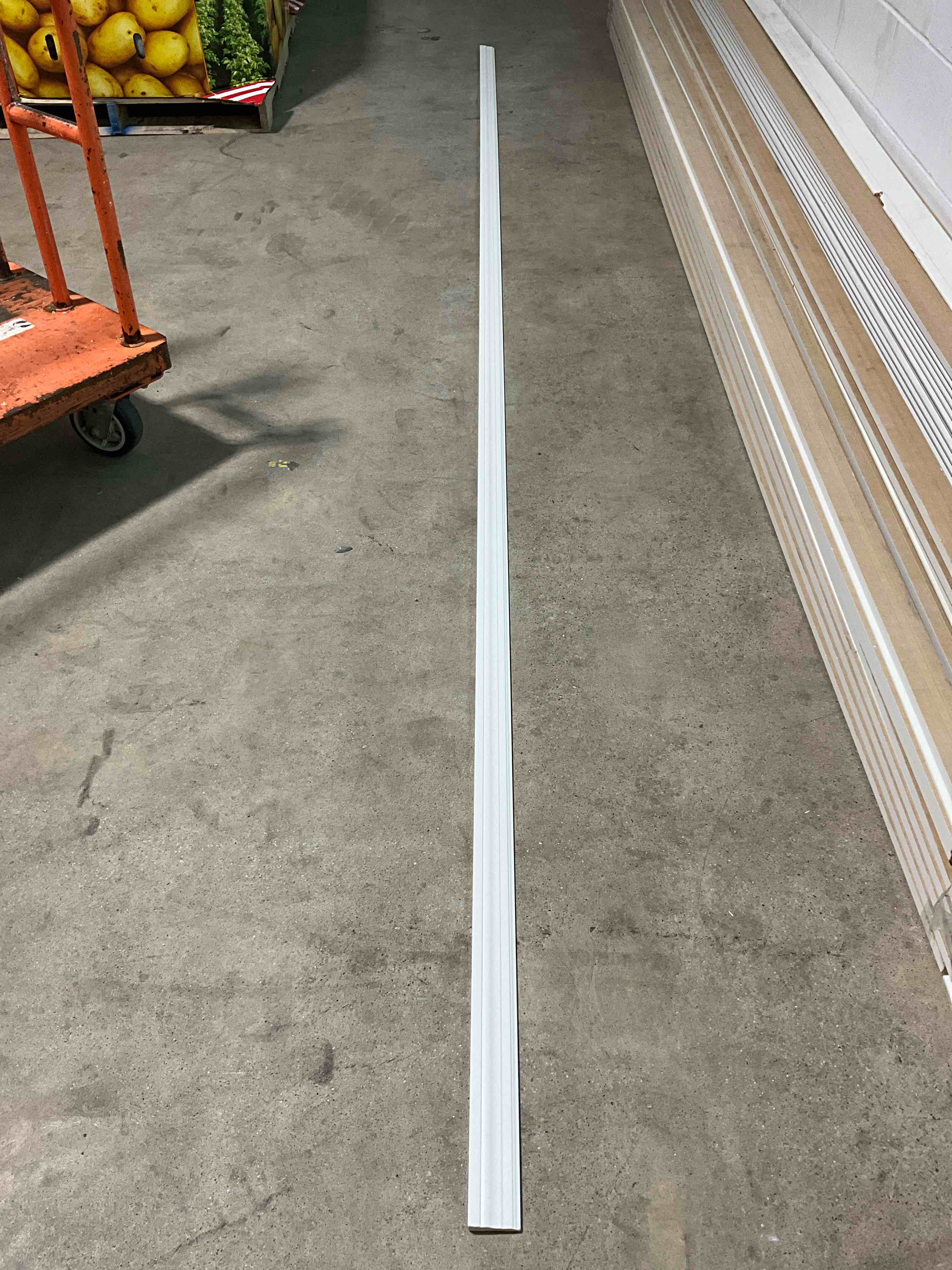 2.25”x14’ mdf white primed door casing 6pieces=84 linear feet