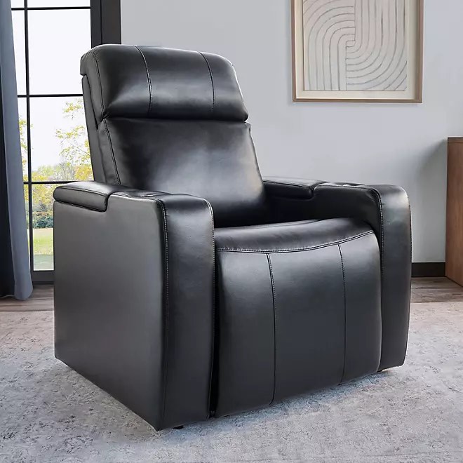 Member’s Mark Ashton Home Theater Power Recliner, Black