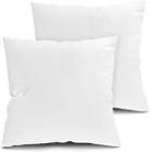 Fixwal Throw Pillow Inserts Set of 2-20 x 20 Inches Bed and Couch Pillows - Indoor Decorative Pillows for Bed and Sofa