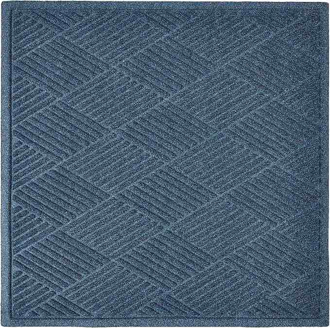 Camel Waterhog Diamond Fashion Square Floor Mat - 35x35, 3/8 Thick