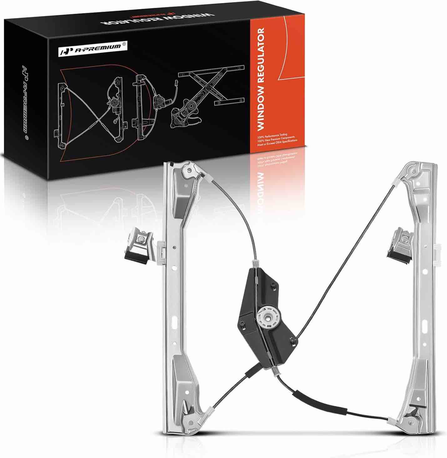 A-Premium Power Window Regulator Without Motor Compatible with Mercedes-Benz W204 W212 S212 C230 C250 C300 C350 C63 AMG E350 E550 E63 AMG Front Left