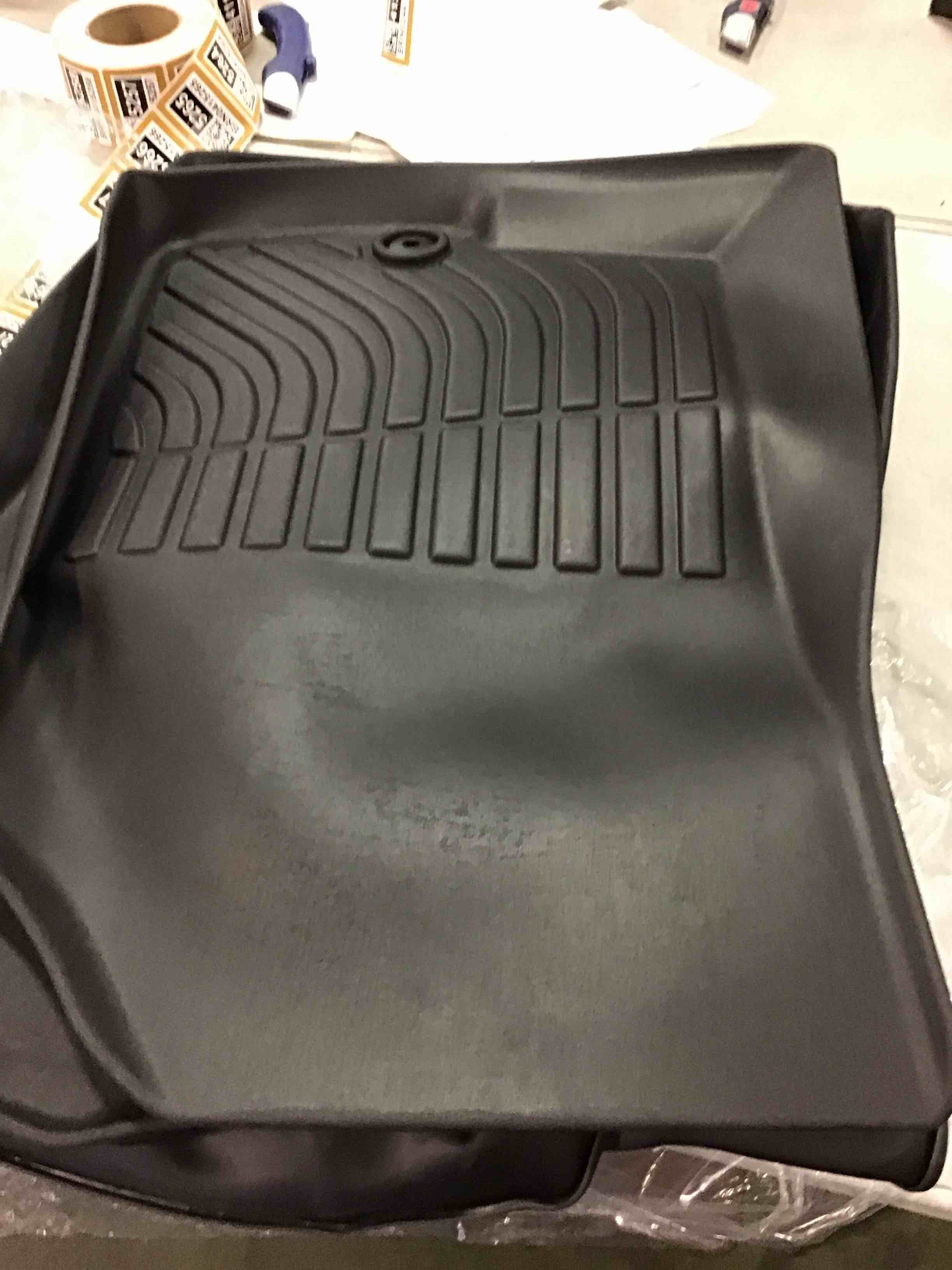 Auxko All Weather Floor Mats Fit for Hyundai Tucson 2022 2023 Gasoline TPE Rubber Liners Set Tucson Accessories All Season Guard Odorless Anti-Slip Floor Mats for 1st & 2nd Row