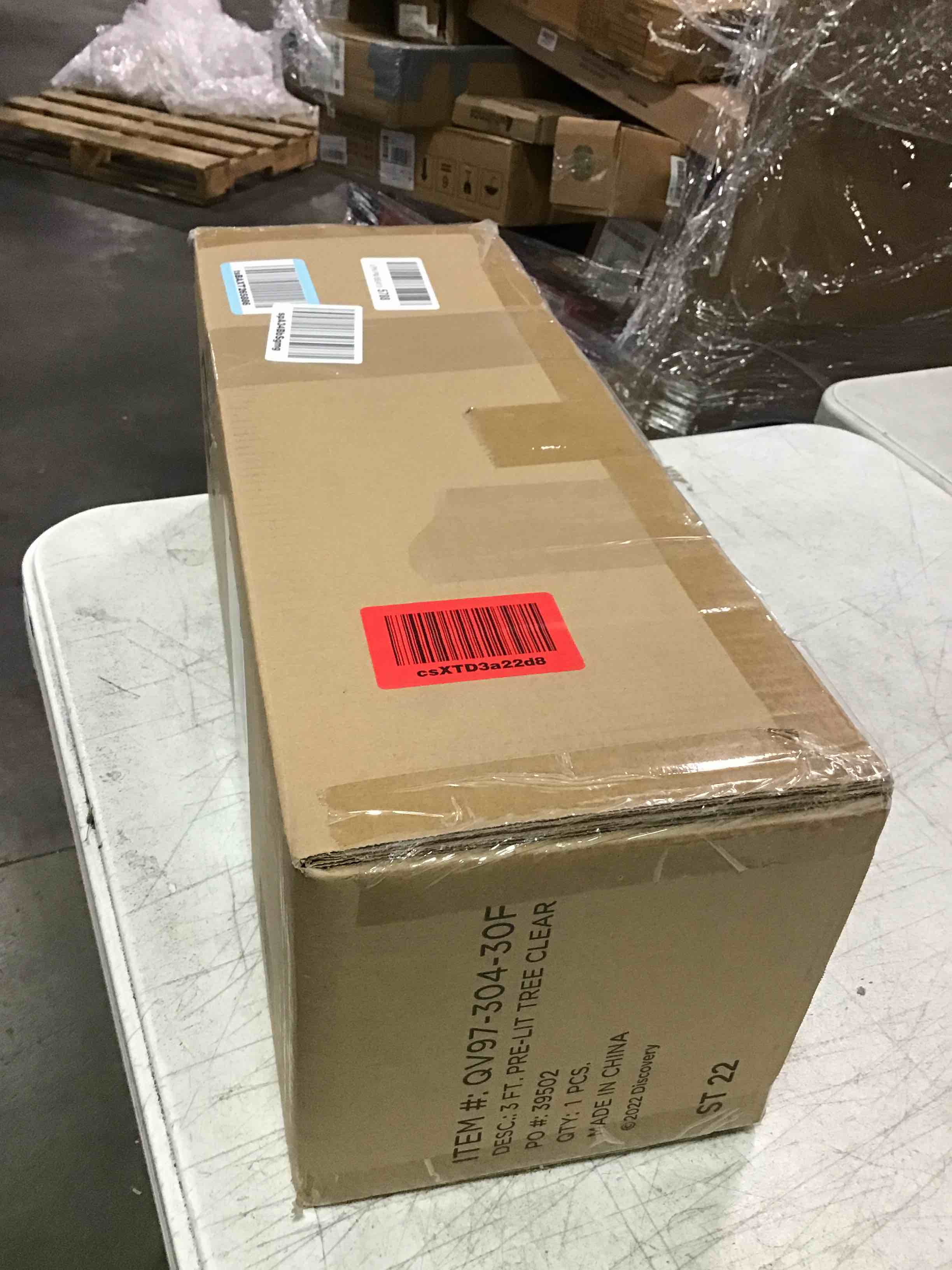 HGTV Home Collection PreLit Snowy Quinn Valley Snowy Pinecone Tree