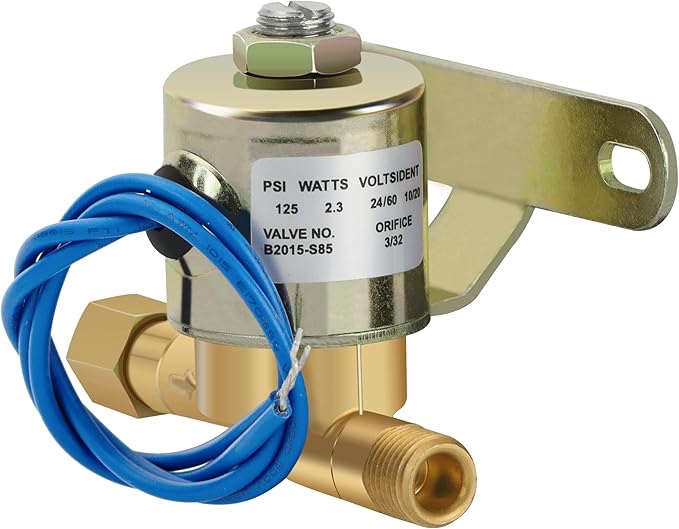 Humidifier Valve 4040 Solenoid Valve Brass Air Valve Compatible with Aprilaire Fit for 400 500 600 700 Humidifier 24 Volt