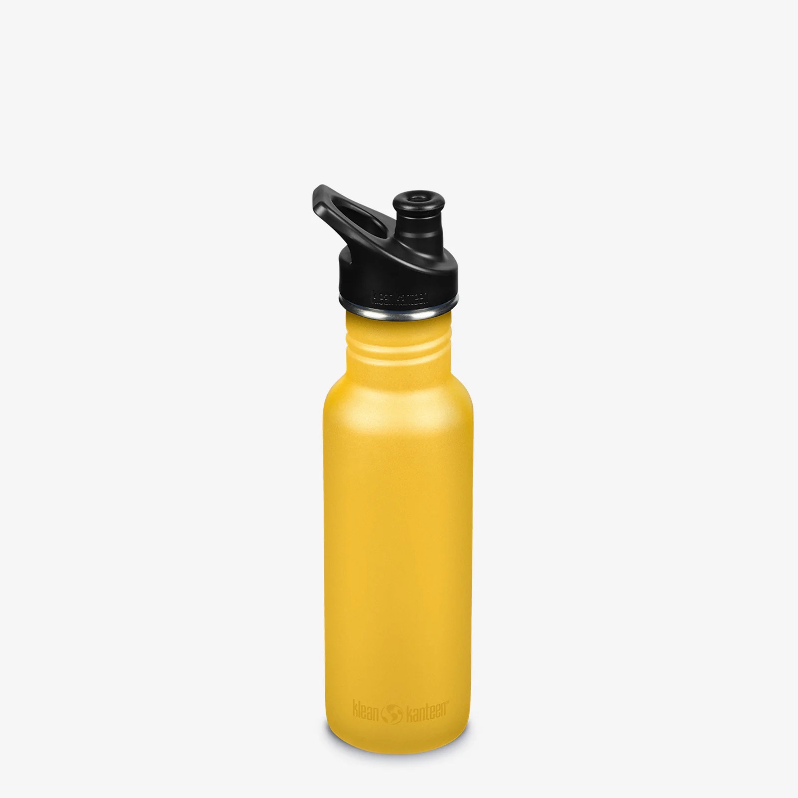 stainless steel water bottle yellow 