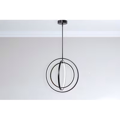 Origin 21 Irvington 3-Light Black Modern/Contemporary Linear LED 